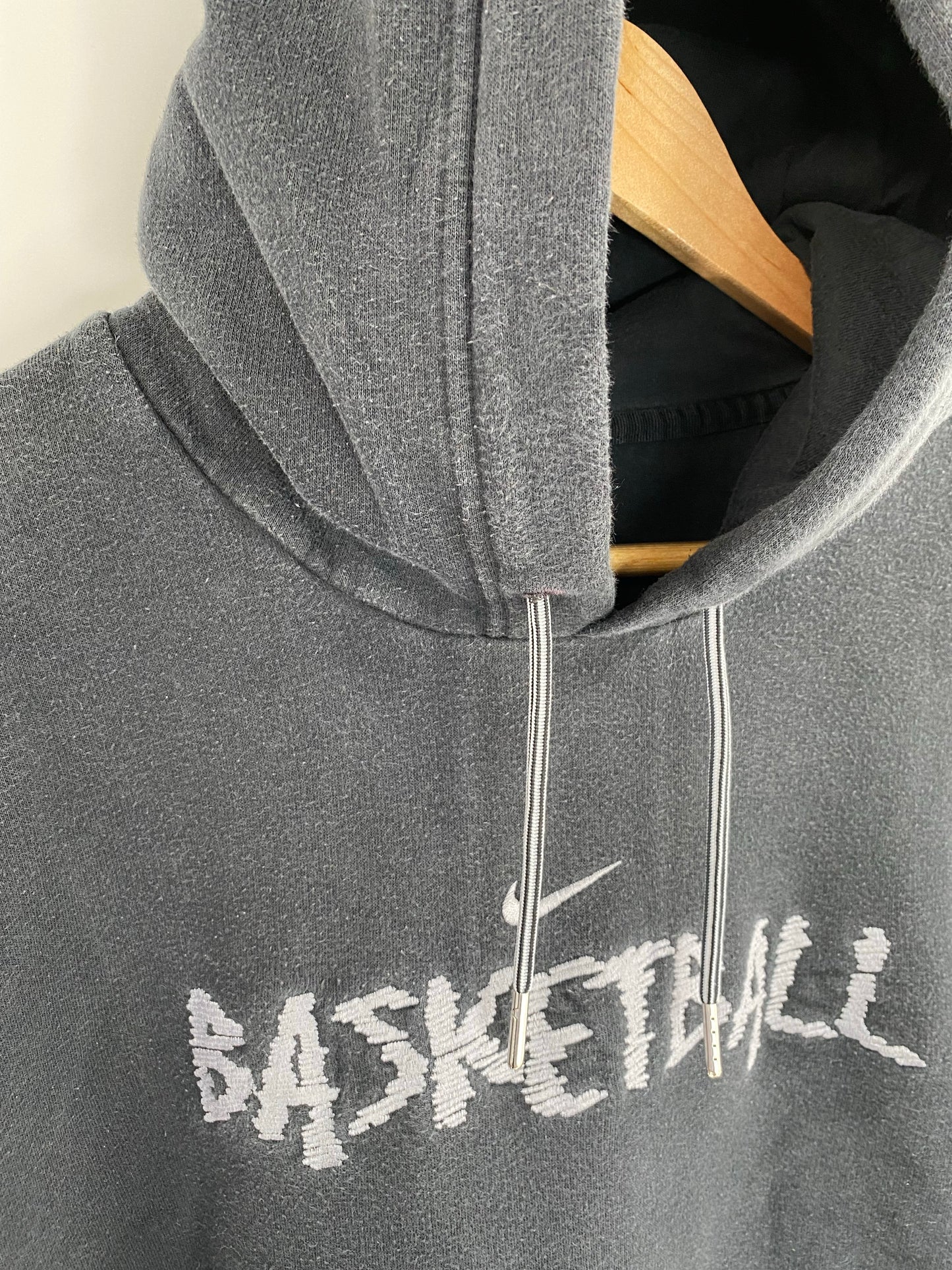 00' NIKE BASKET BALL Size L Vintage Hoodie Sweat-Shirt / K4548