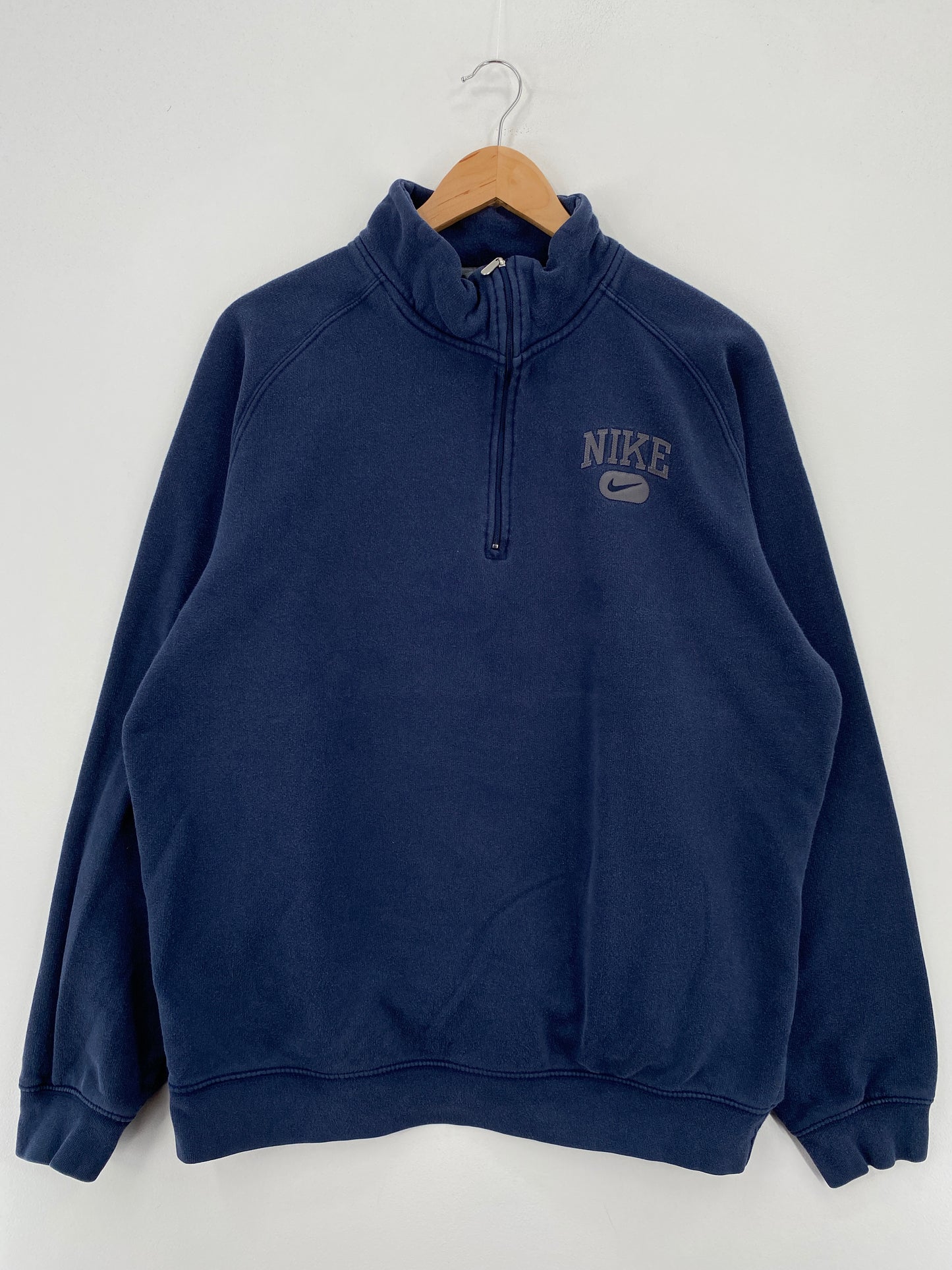 00' NIKE Size XL Vintage Half Zip Sweat Shirts / A7262