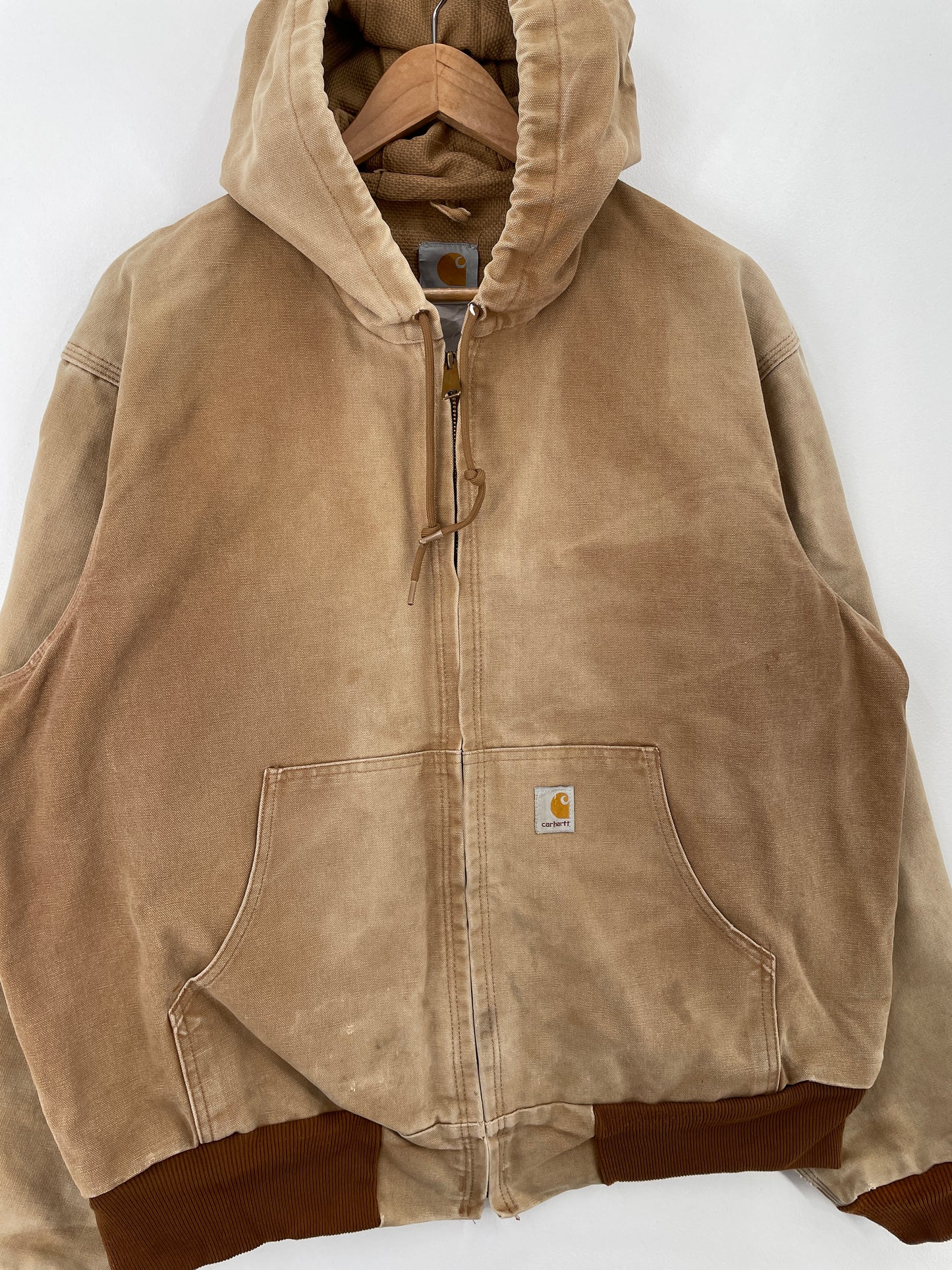 Vintage CARHARTT Size XL Hoodie Duck Jacket / A9955