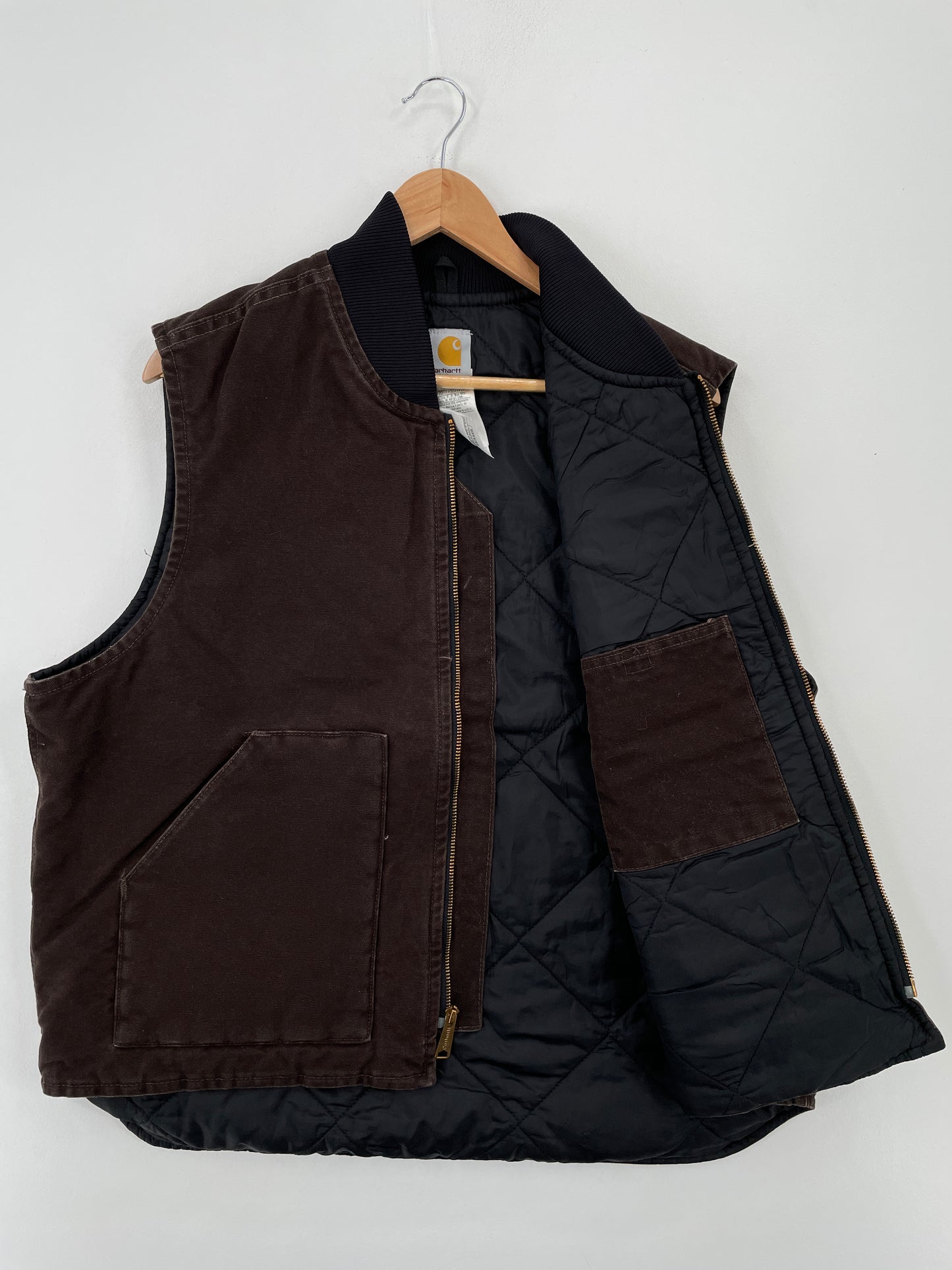 Vintage CARHARTT Size XL Duck Vest / A8052