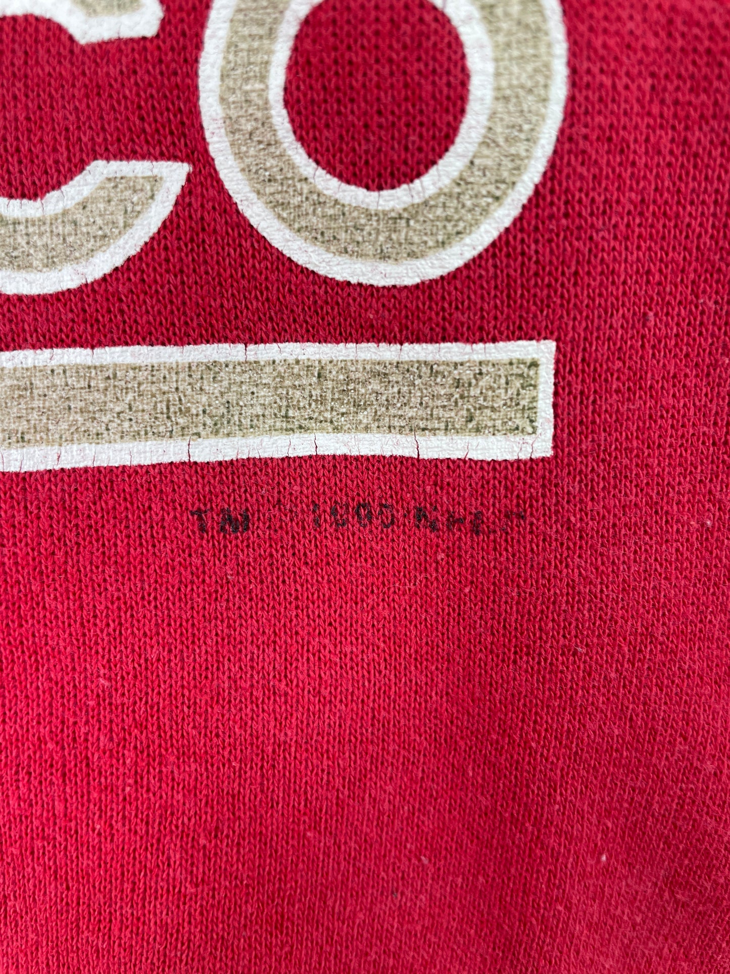 1995 SAN FRANCISCO 49ERS Made in USA Size XL Vintage NFL Sweat-Shirts / A8029