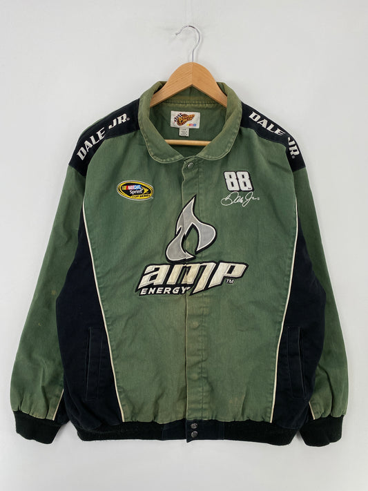 00' DALE EARNHARDT JR Size L Vintage Racing jacket / E3681J