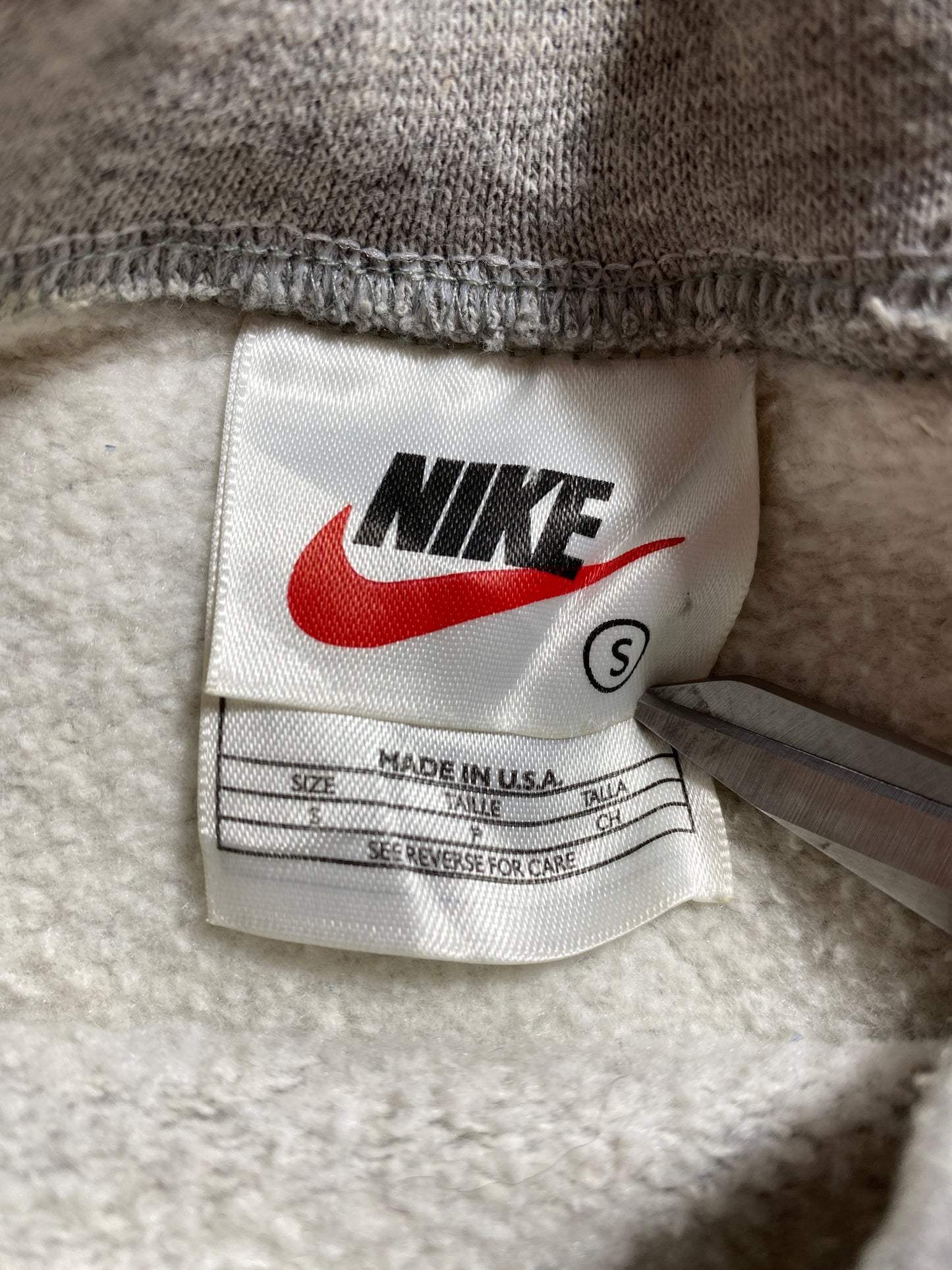 90’s NIKE ATHLETICS Made in USA Size S Vintage Sweat-shirt / 7676