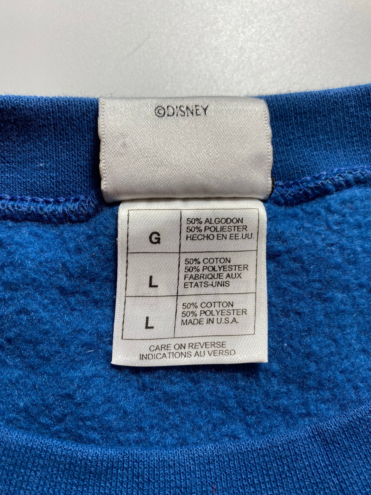 00' DISNEY WIINIE THE POOH Made in USA Size L Vintage Sweat-shirt / K5758