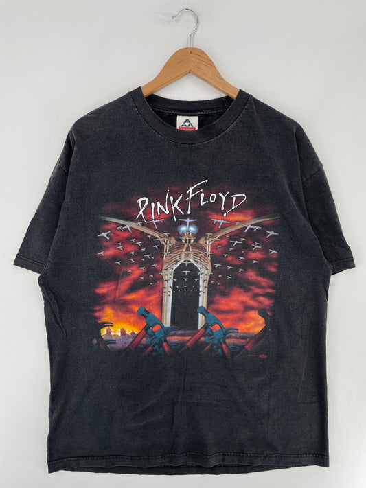 00’ PINK FLOYD THE WALL Size XL Vintage Music T-shirt / E6389T