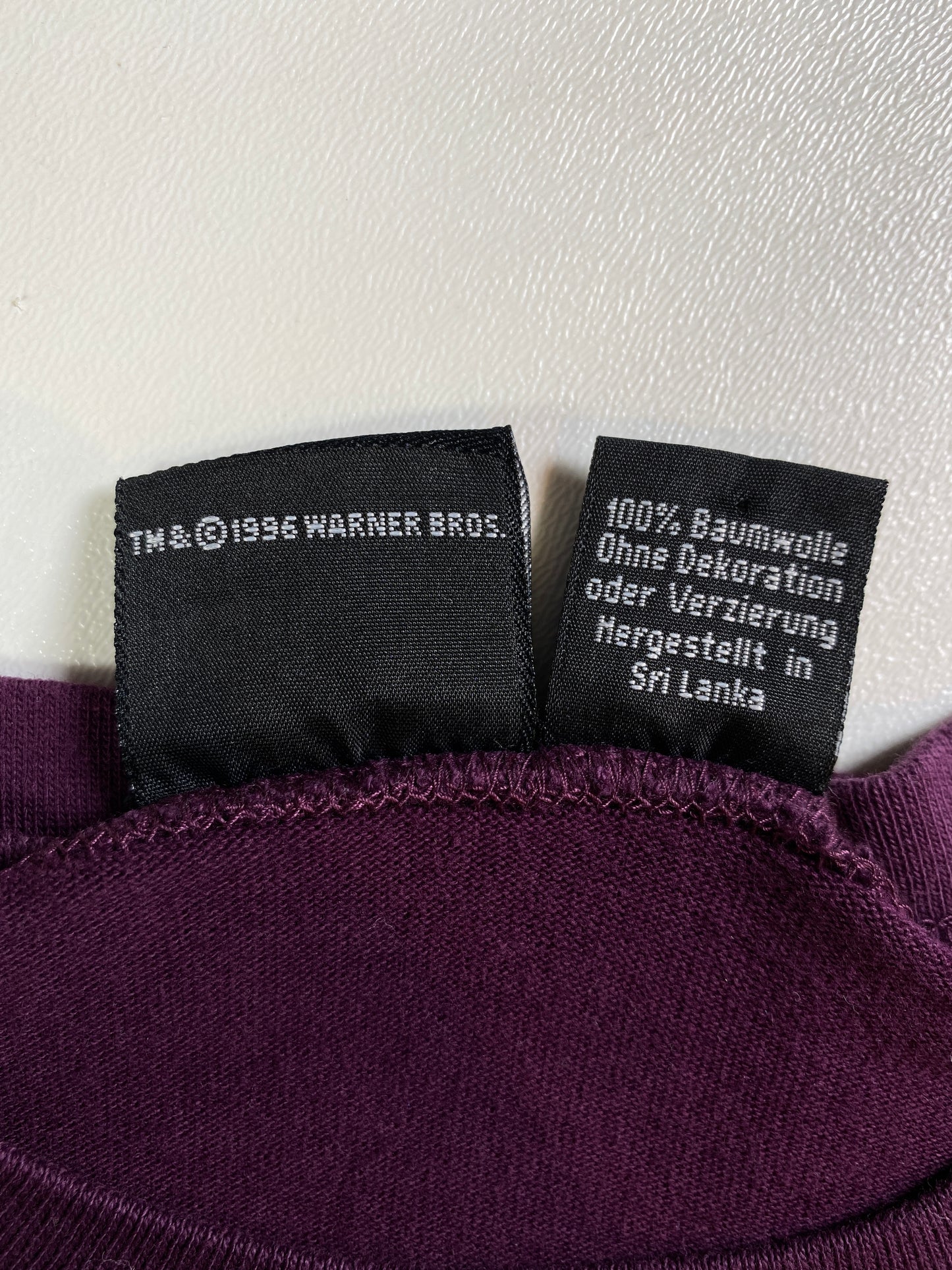 1996 LOONEY TUNES Size M Vintage T-Shirt / A3464