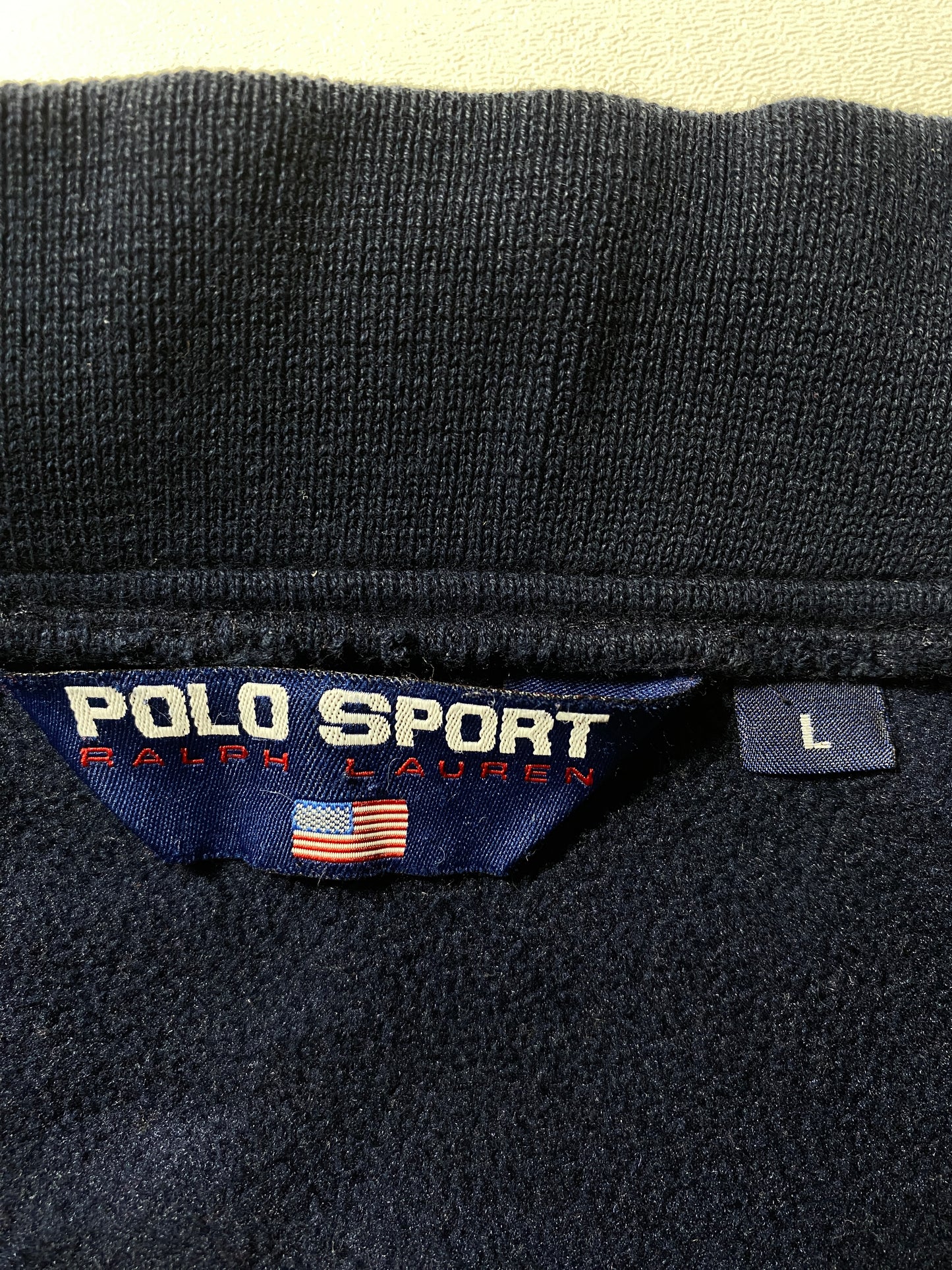 90’s POLO SPORT Made in USA Size L Vintage Fleece / E3475S