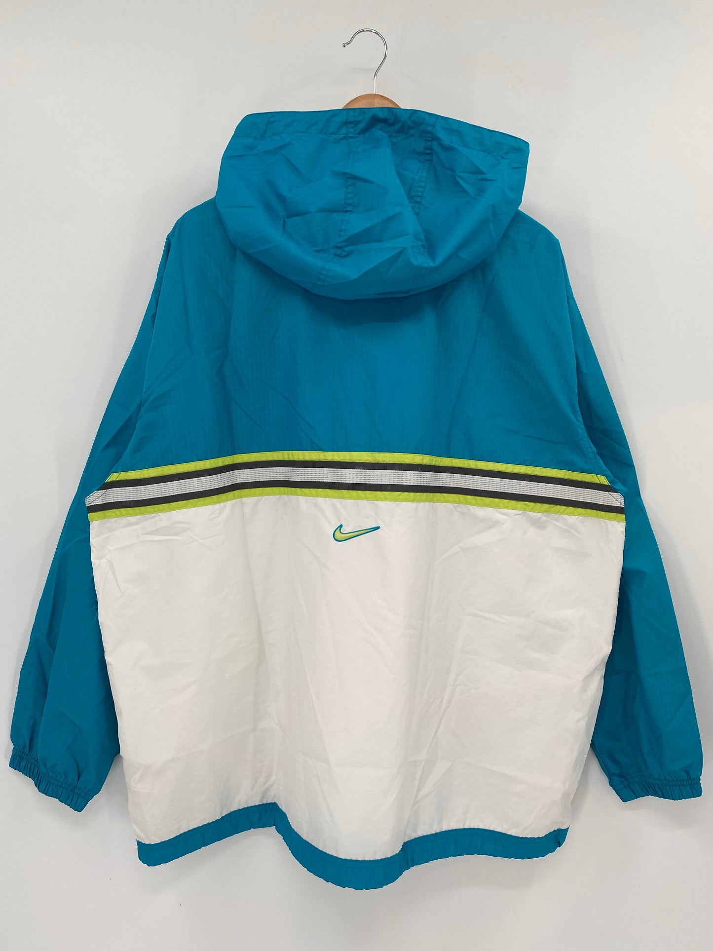 00’ NIKE Size Kids XXL Vintage Zip-up Nylon Jacket / K6779