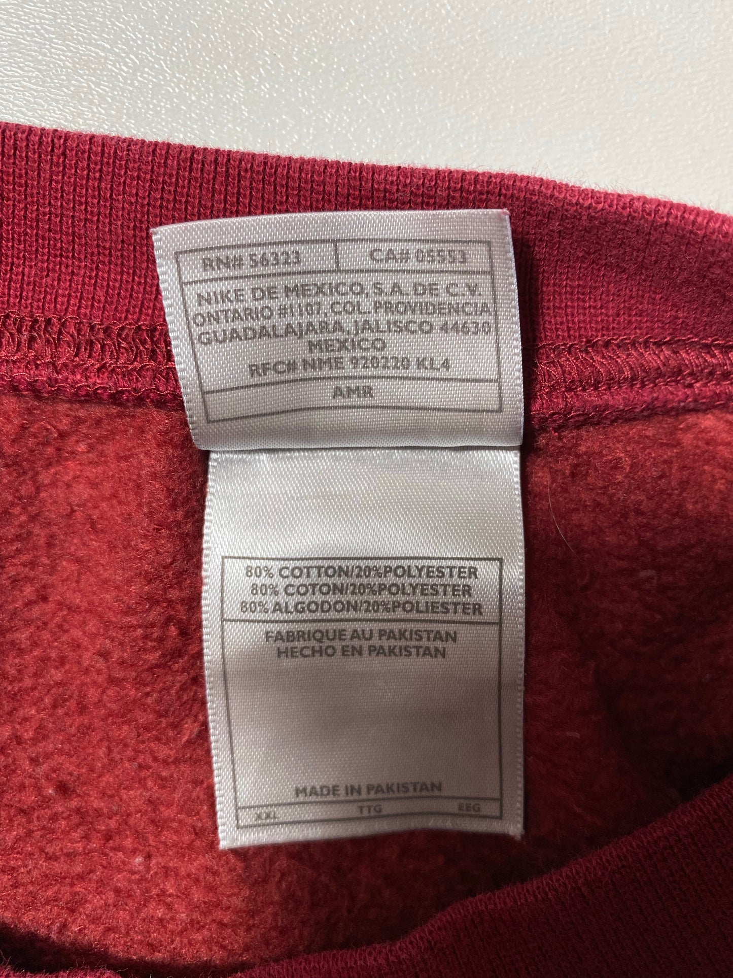 90's NIKE Size XXL Vintage Sweat-shirt/ K5387