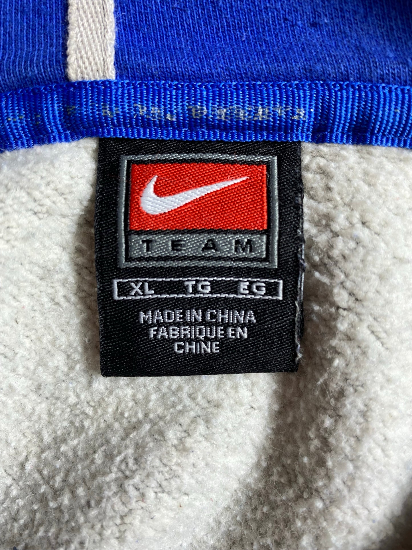 00' NIKE KENTUCKY Size XL Vintage Hoodie Sweat-Shirt / K4651