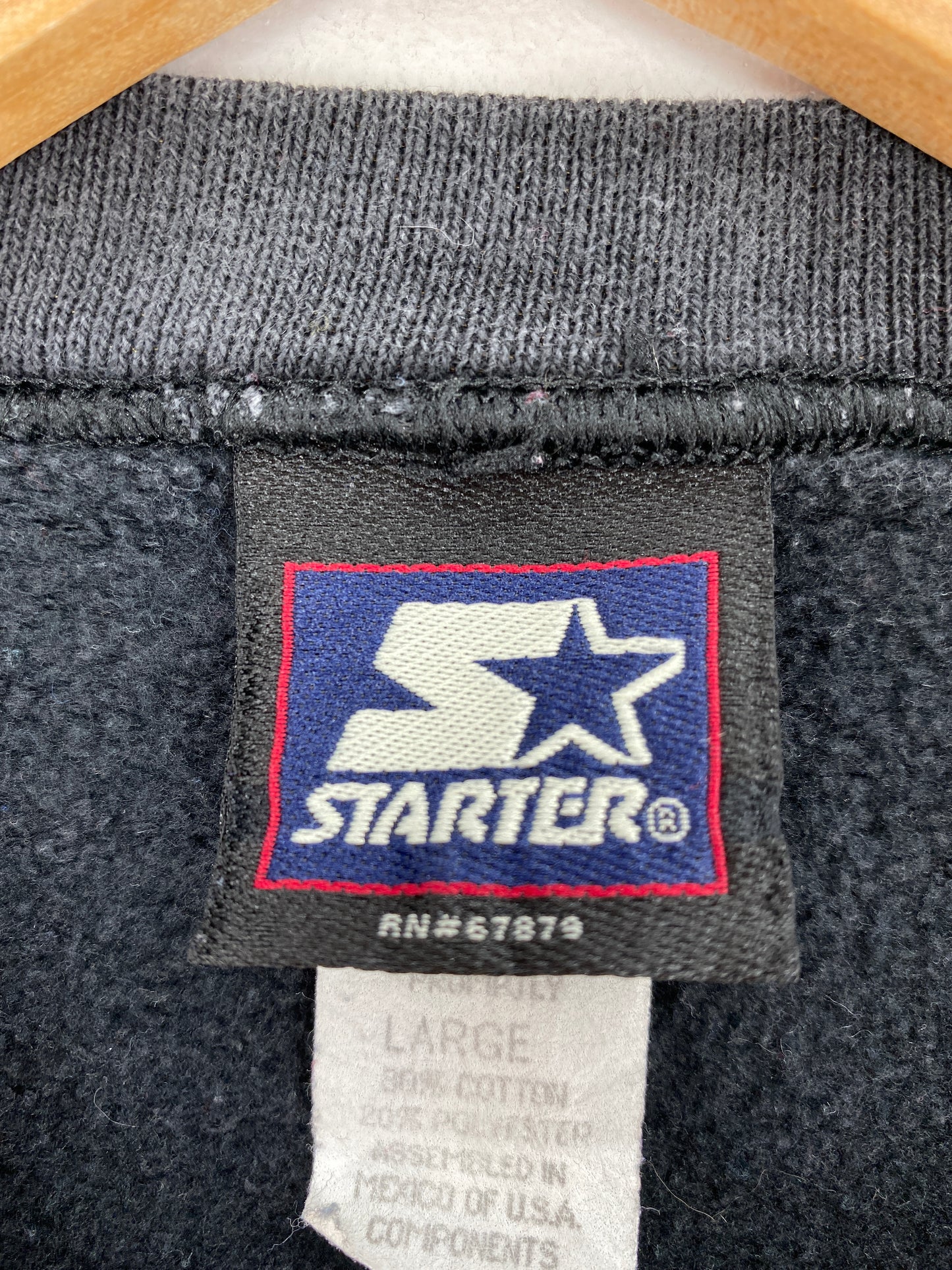 00' STARTER PITTSBURGH STEELERS Size L Vintage NFL Sweat-shirt / A4846