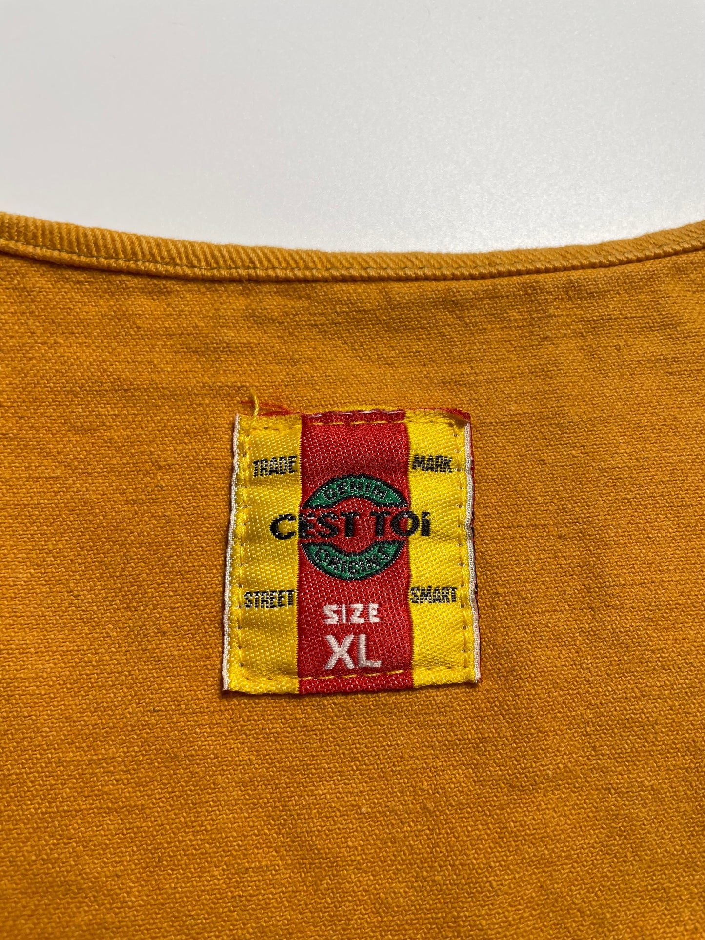 .90’s CEST TOI Size XL Cotton Vest / K8380
