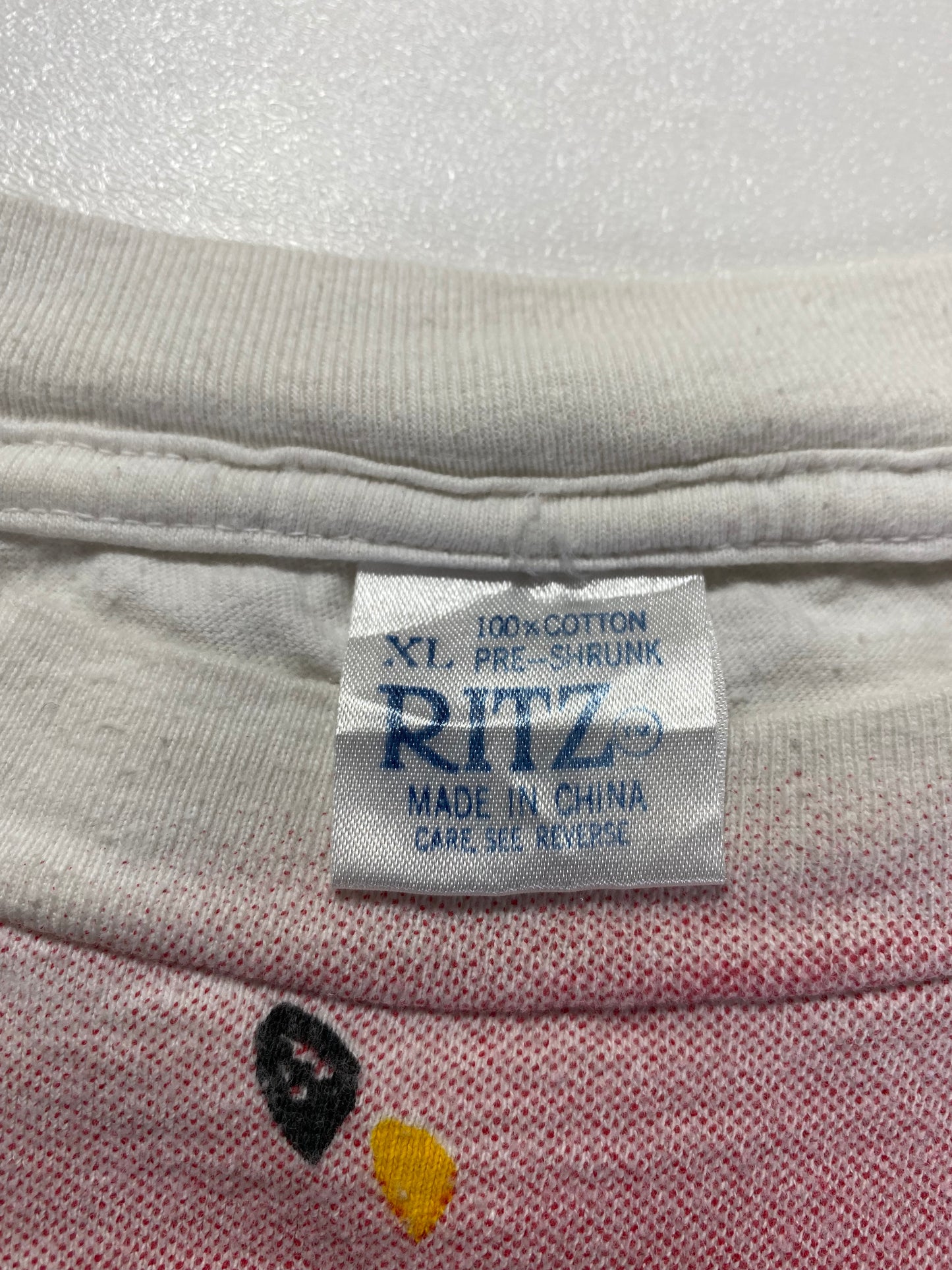 1995 HUSTON ROCKETS Size XL Vintage NBA T-shirt / A1082