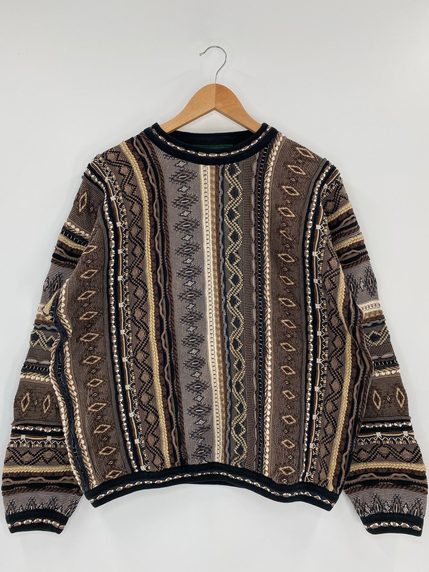 Vintage 3D COOGI- Style Size L Knit Sweater / K4227