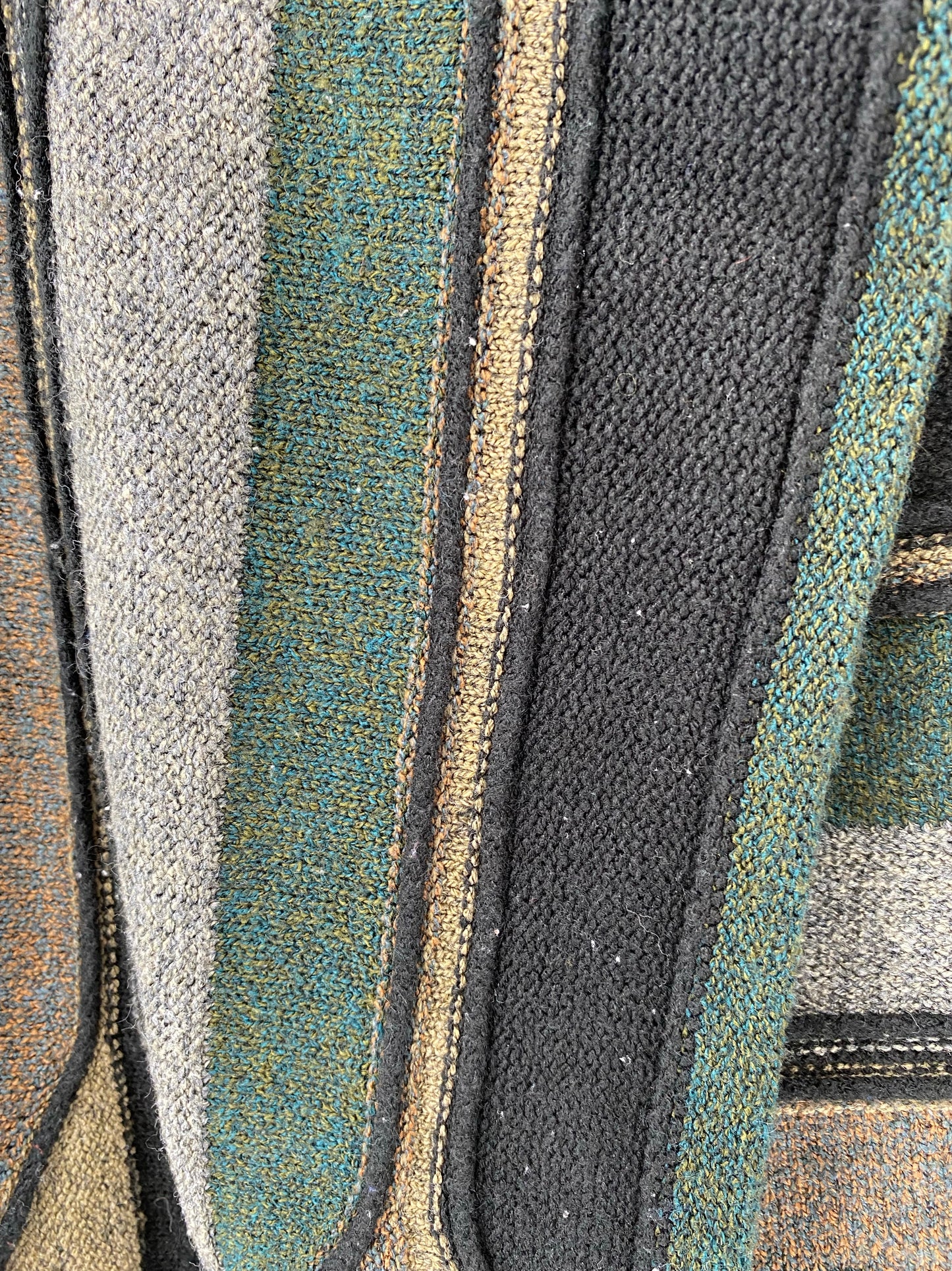 Vintage 3D COOGI- Style Made in USA Size M Knit Sweater / K7221