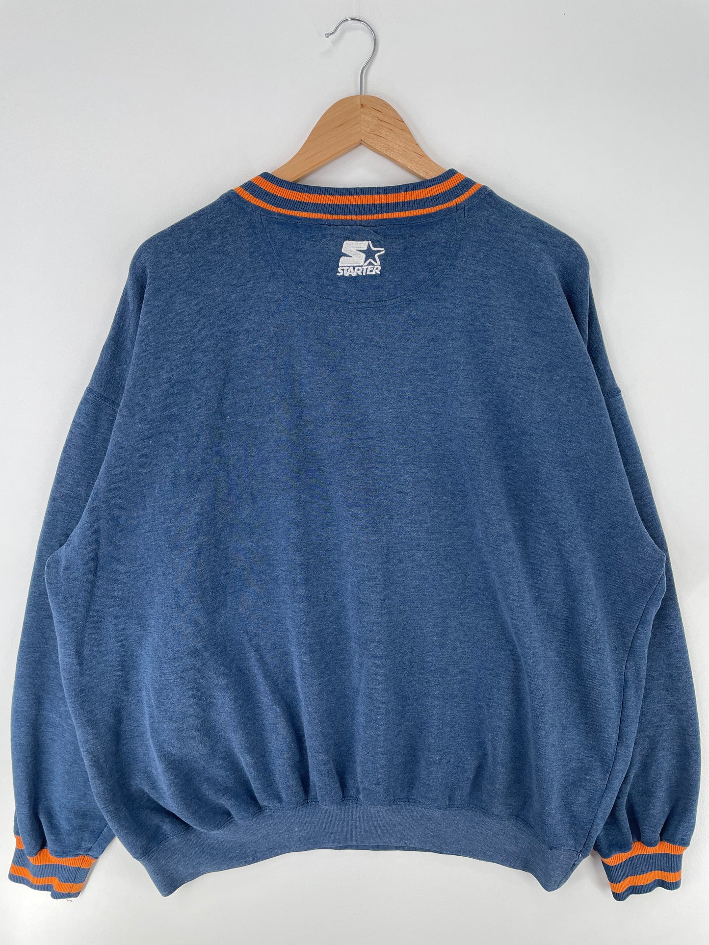 90’s STARTER x DENVER BRONCOS Size No Tag (Approx.XL) NFL Sweat-shirt / A1549