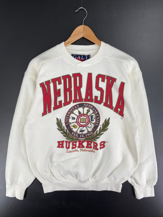 .00' UNIVERSITY OF NEBRASKA Size S Vintage College Sweat-Shirt / E6021S