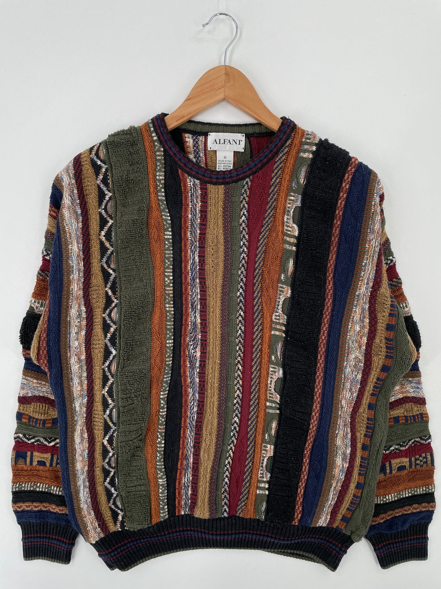 Vintage 3D COOGI- Style Size M Knit Sweater / A9399