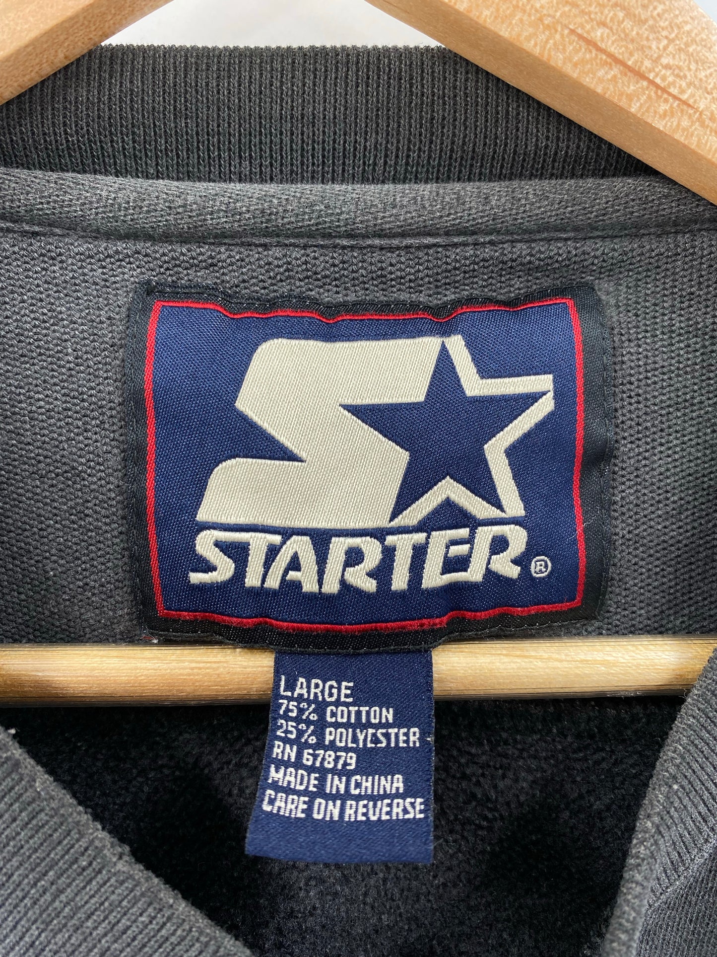 90’s STARTER x PITTSBURGH STEELERS Size L Vintage NFL Sweat-Shirt / K6259