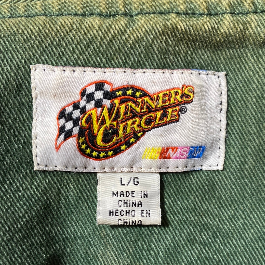 00' DALE EARNHARDT JR Size L Vintage Racing jacket / E3681J