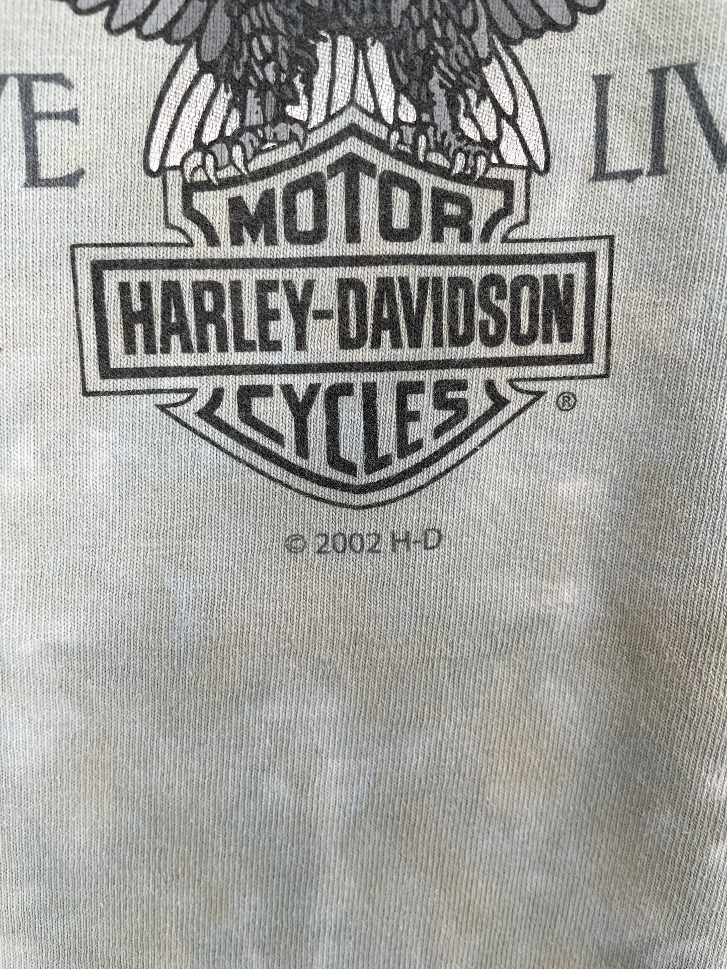 2002 HARLEY DAVIDSON Size XL Vintage T-Shirt / A9199