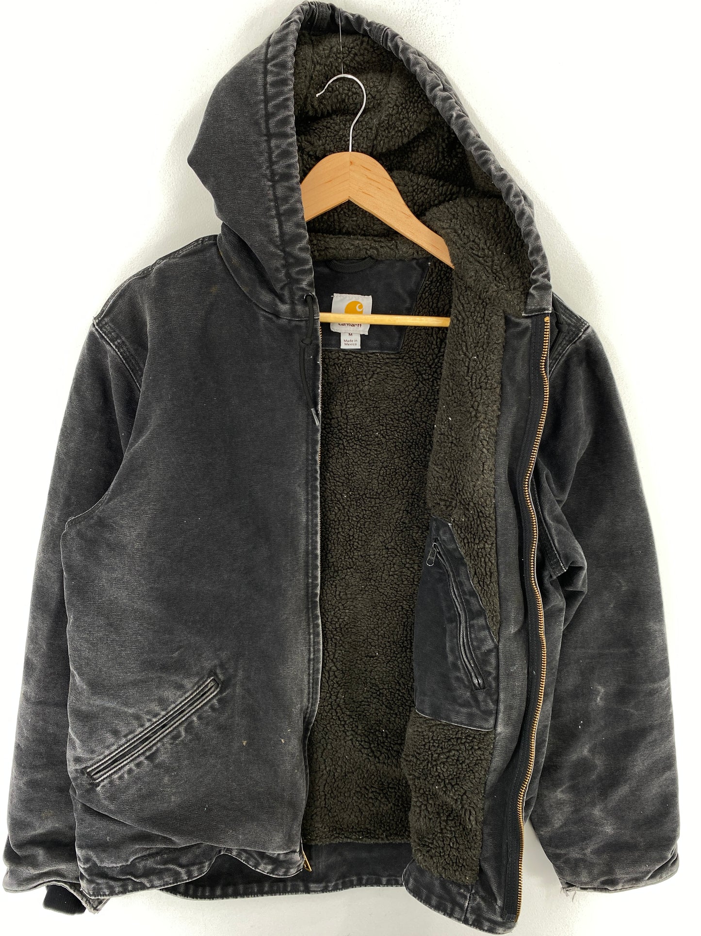 Vintage CARHARTT Size M Zip-Up Duck Jacket / E5893J