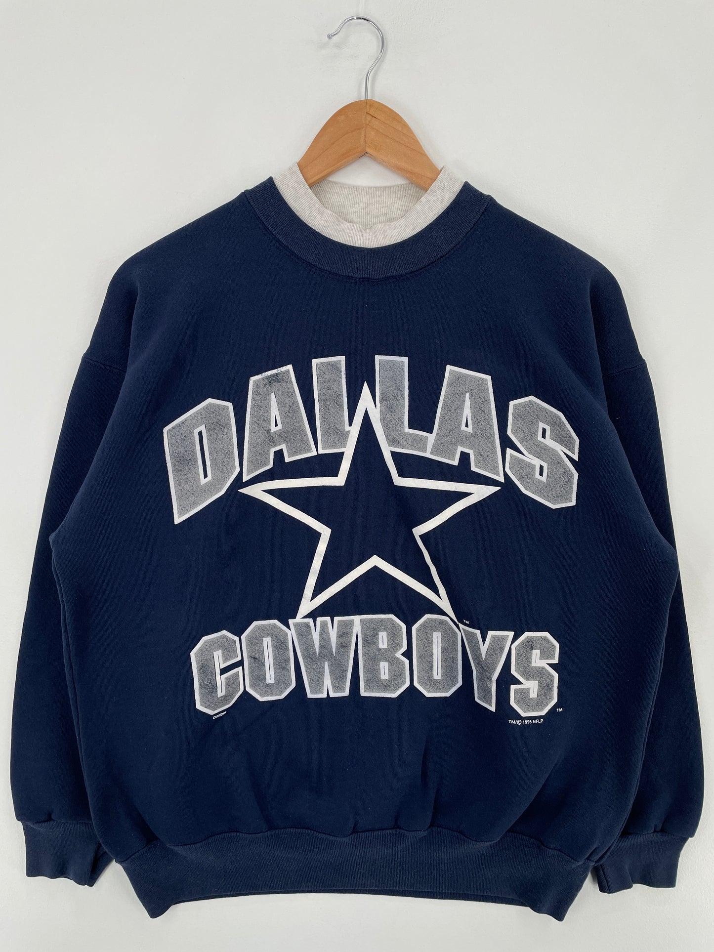 1995 DALLAS COWBOYS Made in USA Size M Vintage NFL Sweat-Shirt / E1475S