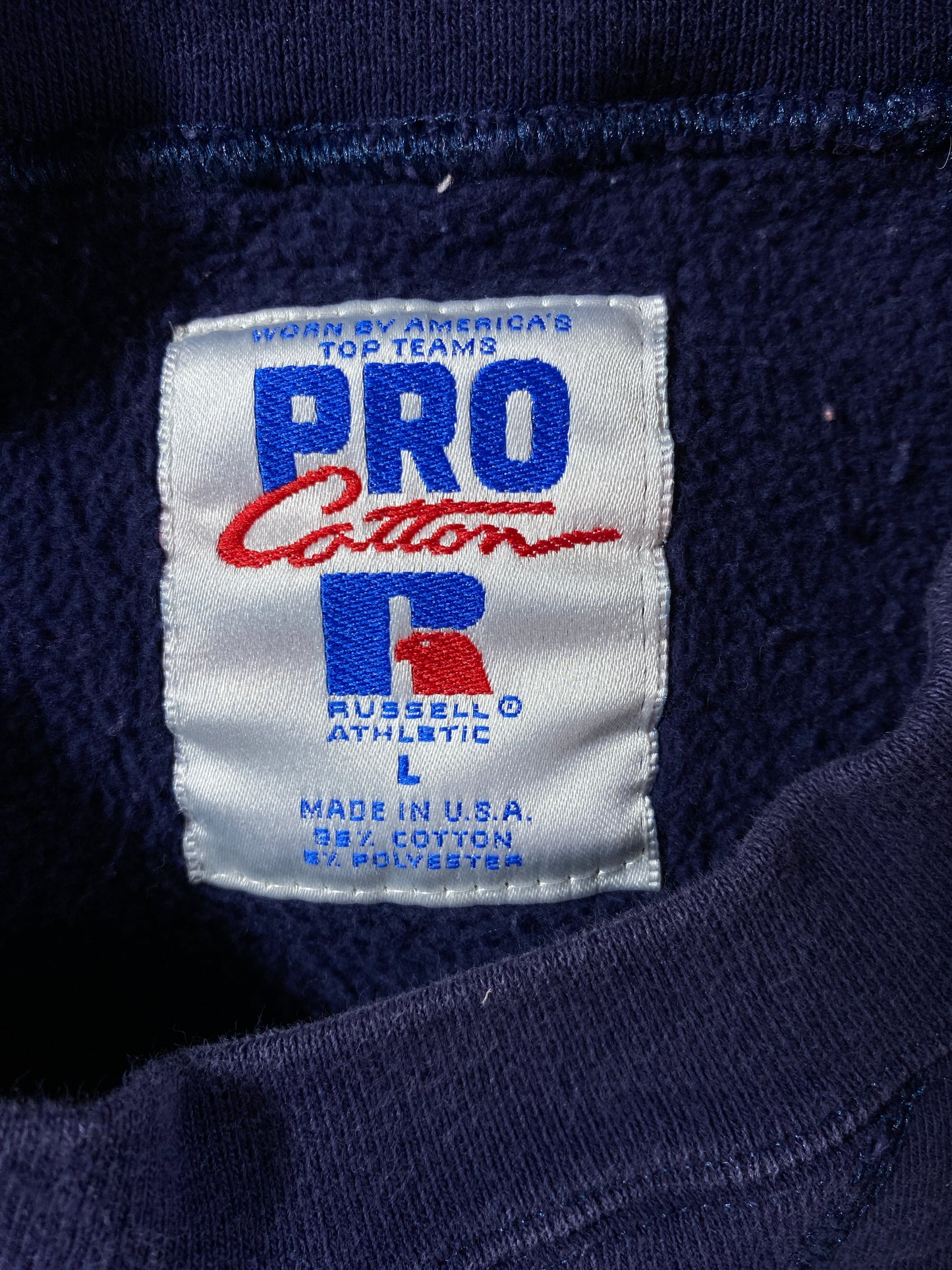 90's RUSSELL x CALFORNIA POLYTECHNIC Made in USA Size L Vintage College Sweat-Shirt / E6106S