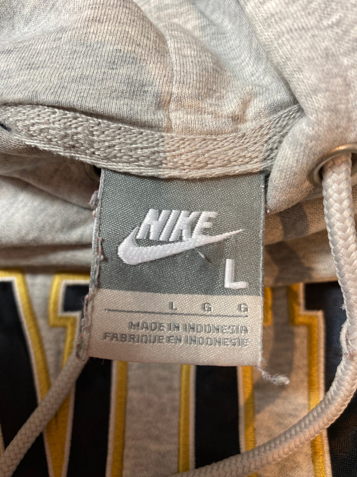 00’ NIKE LOGO Size L Vintage Hoodie Sweat-shirt / 9898