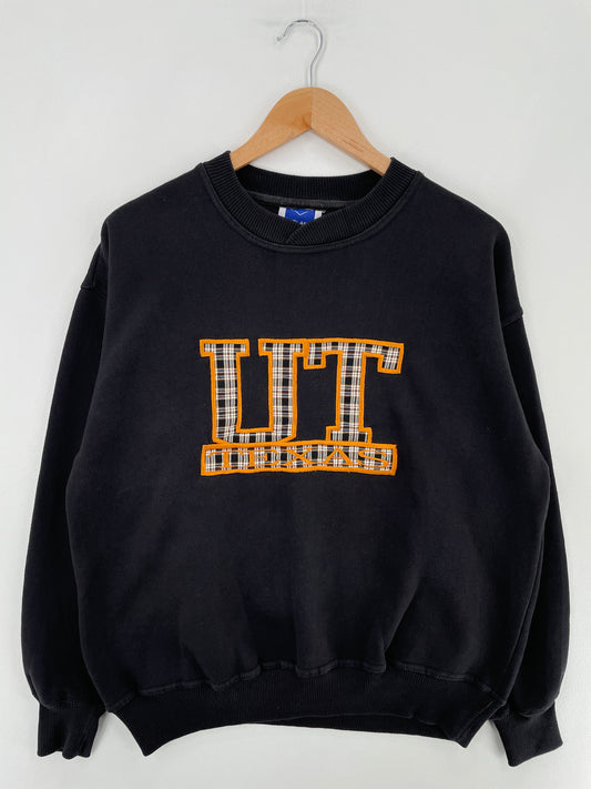 00' UNIVERSITY OF TEXAS Size M Vintage College Sweat-Shirt / E3574S