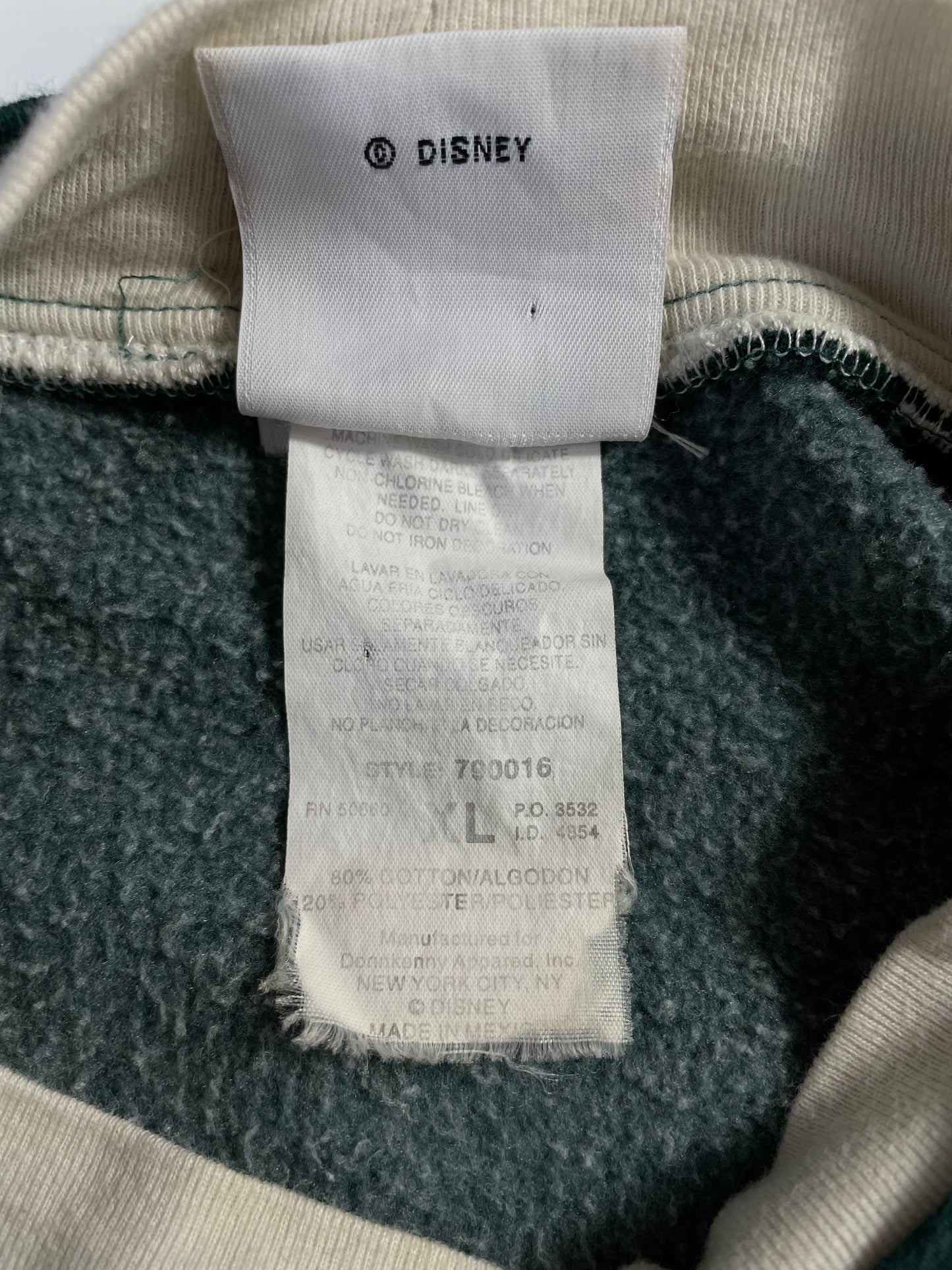 90's DISNEY MICKEY Size XL Vintage Sweat-Shirt / A1178