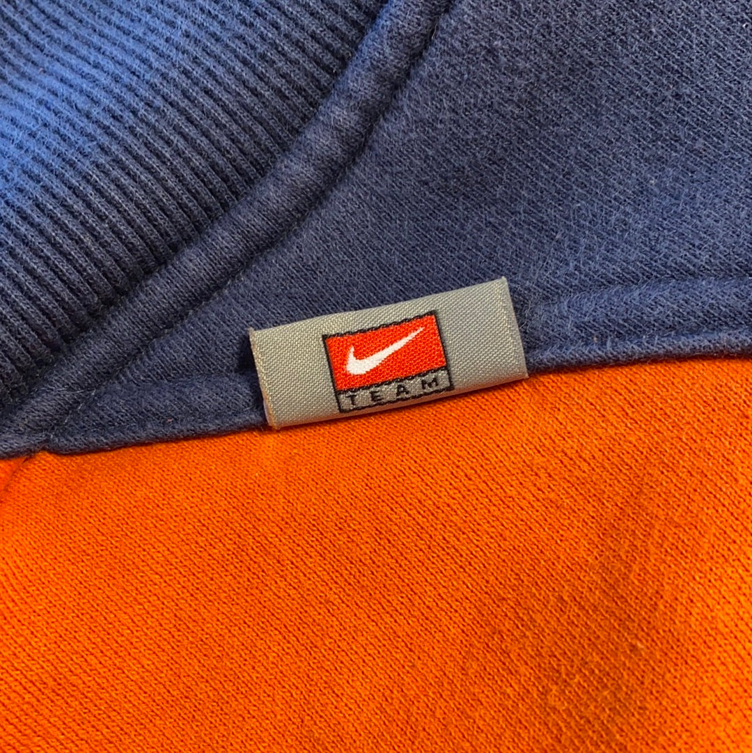 00' NIKE UNIVERSITY OF ILLINOIS Size XXXXL Vintage Hoodie Sweat-Shirt / K5746