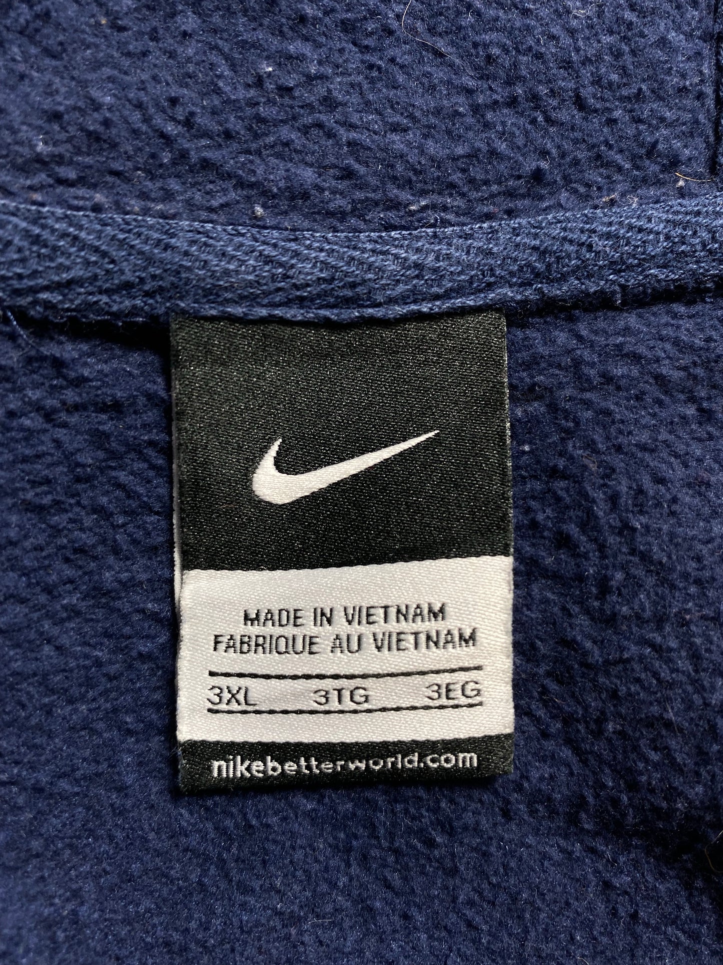 00's NIKE MINI SWOOSH Size XXXL Vintage Hoodie Sweat-shirt/ K5296