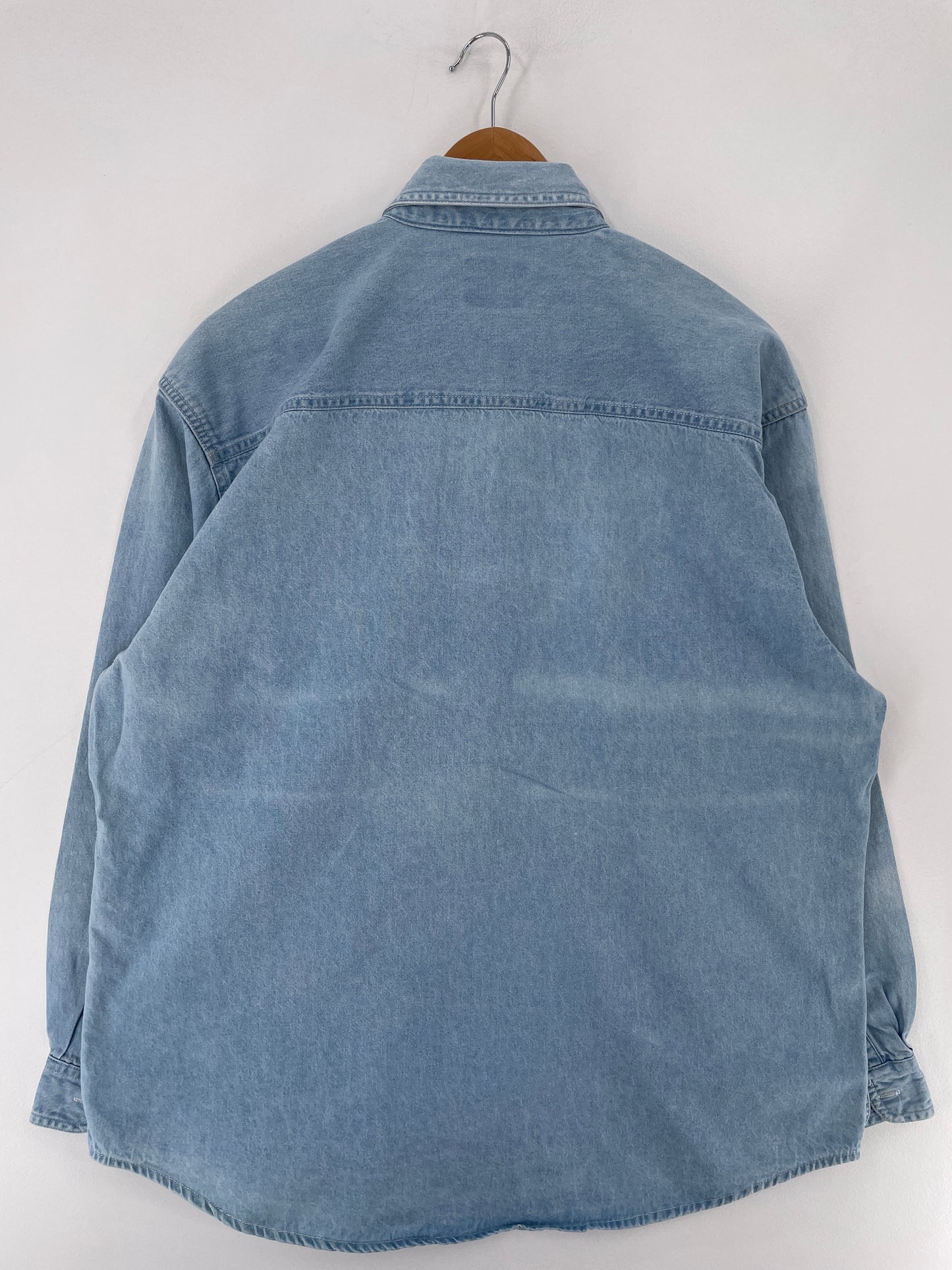 00’ DALLAS COWBOYS Size L Vintage NFL Button Down Shirt / E6364B