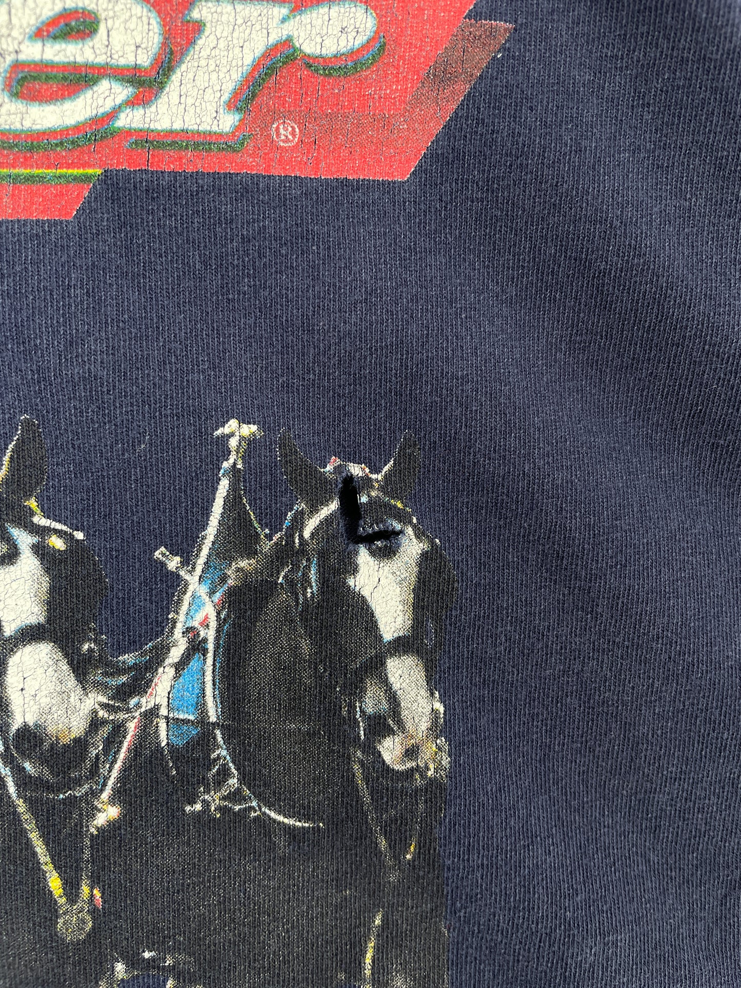 1999 BUDWEISER Size XL Vintage T-Shirt / E3269T