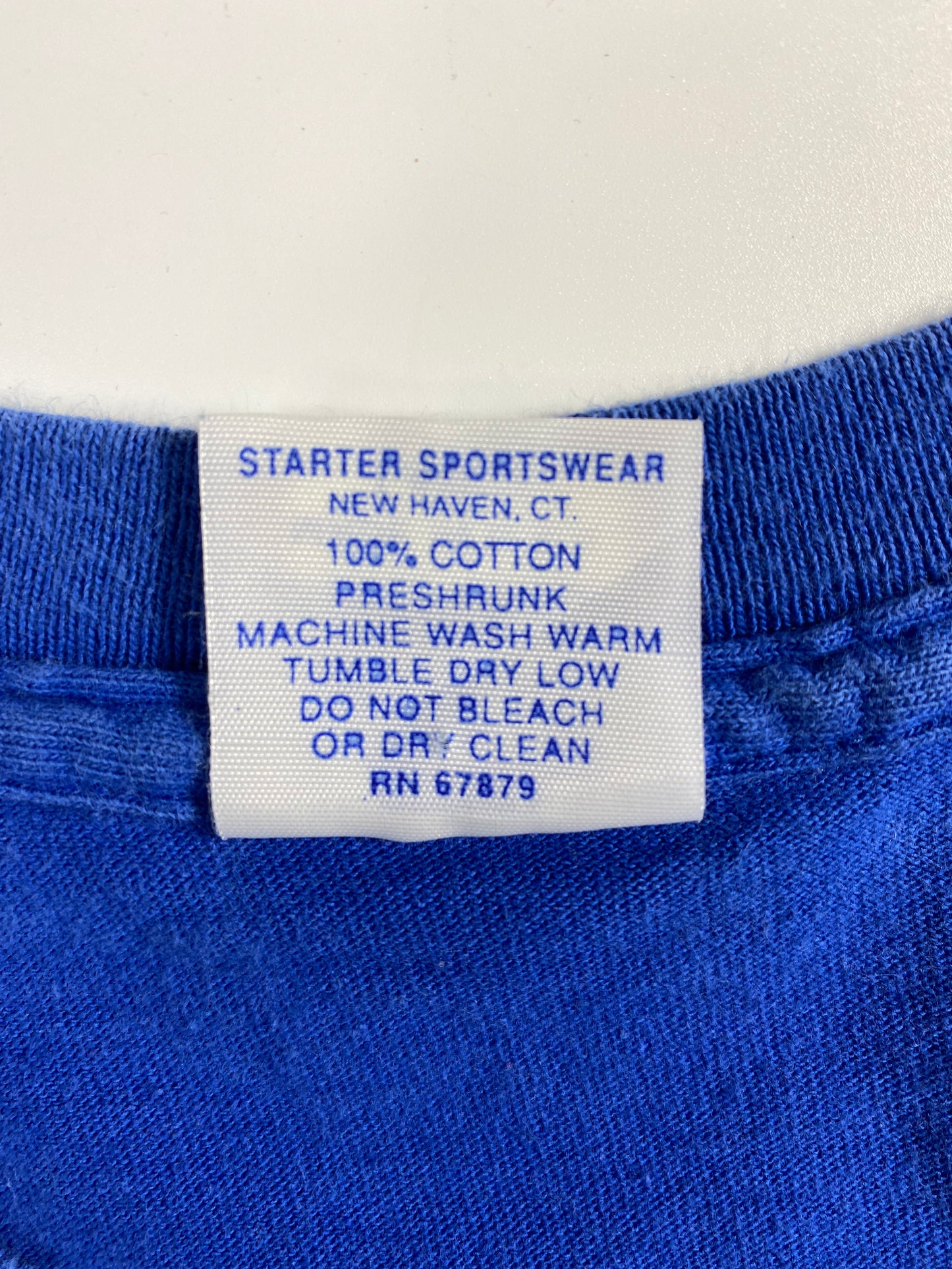 90’s STARTER x NEW YORK KNICKS Made in USA Size L Vintage NBA T-shirt / A507