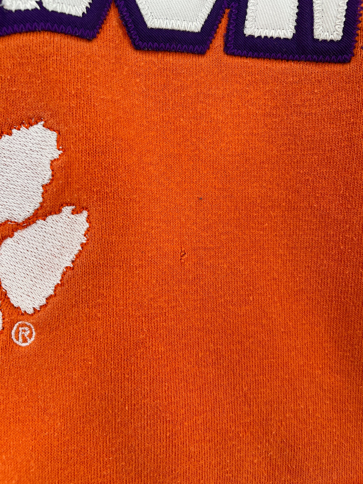 Vintage SOUTH CAROLINA CLEMSON UNIVERSITY Size XL College Sweat-shirt / A9973