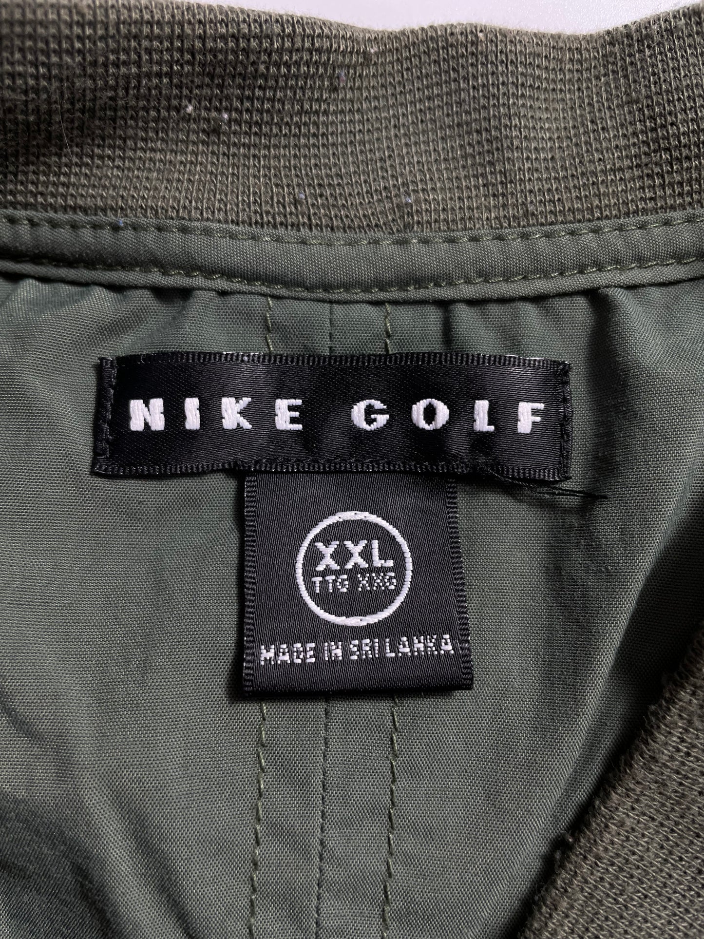 00' NIKE GOLF Size XXL Vintage Pullover Nylon Jacket / A1786