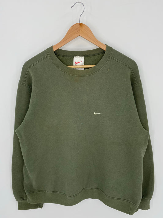 90’s NIKE MINI SWOOSH Size M Vintage Sweat-shirt/ K7938
