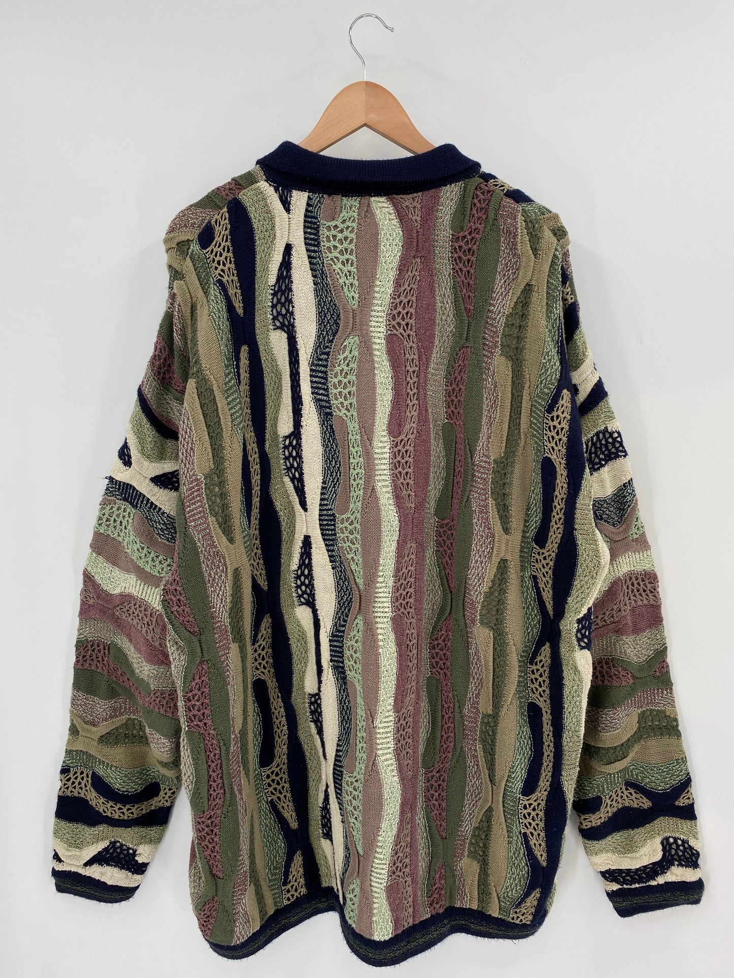 Vintage 3D COOGI- Style Size No tag (Approx.XXL) Knit Sweater/ A7904