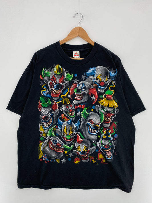 00’ INSANE CLOWN POSSE Size XXL Vintage Music T-shirt / E949