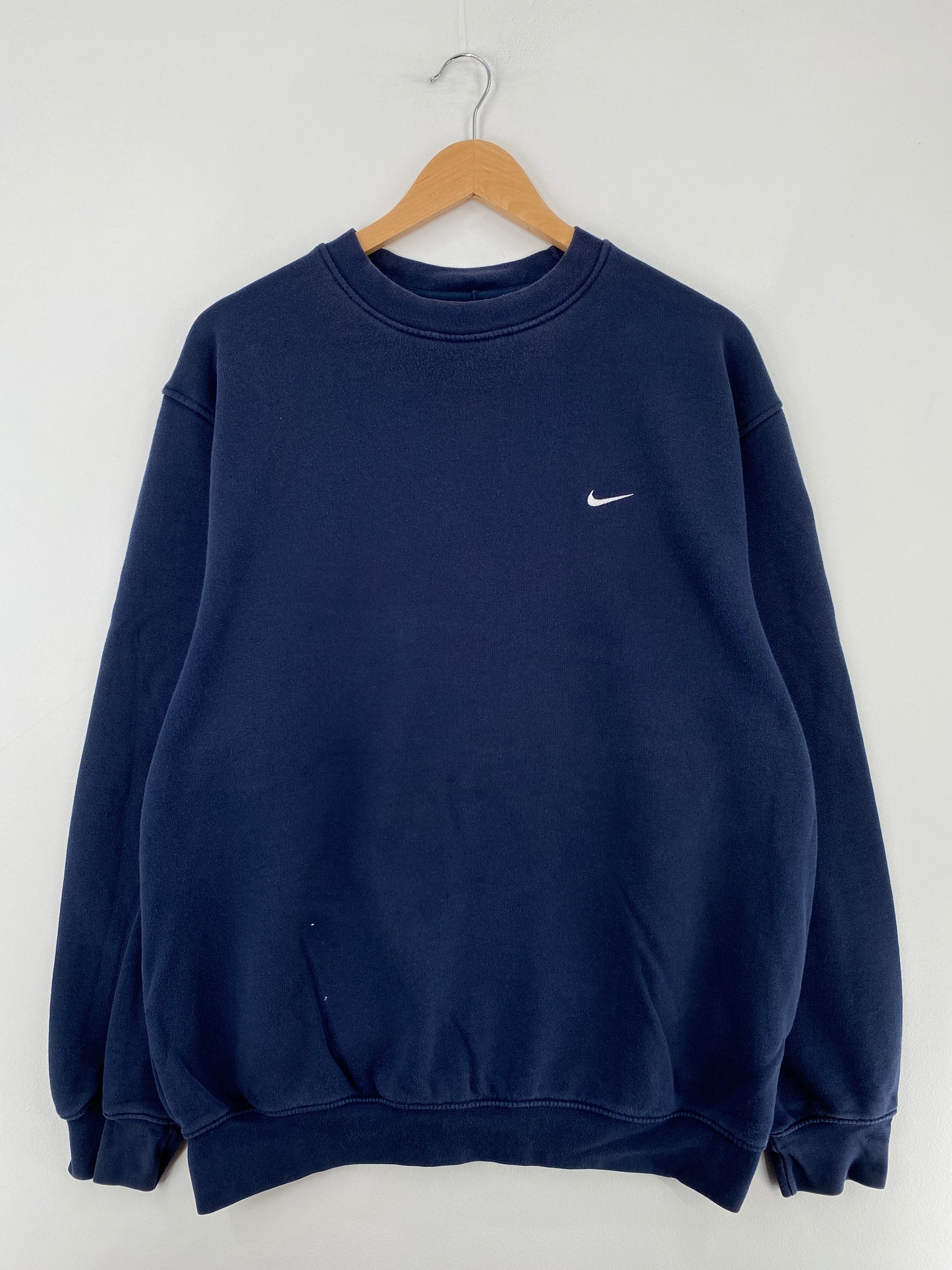 00' NIKE MINI SWOOSH Size L Vintage Sweat-shirt / E2820S