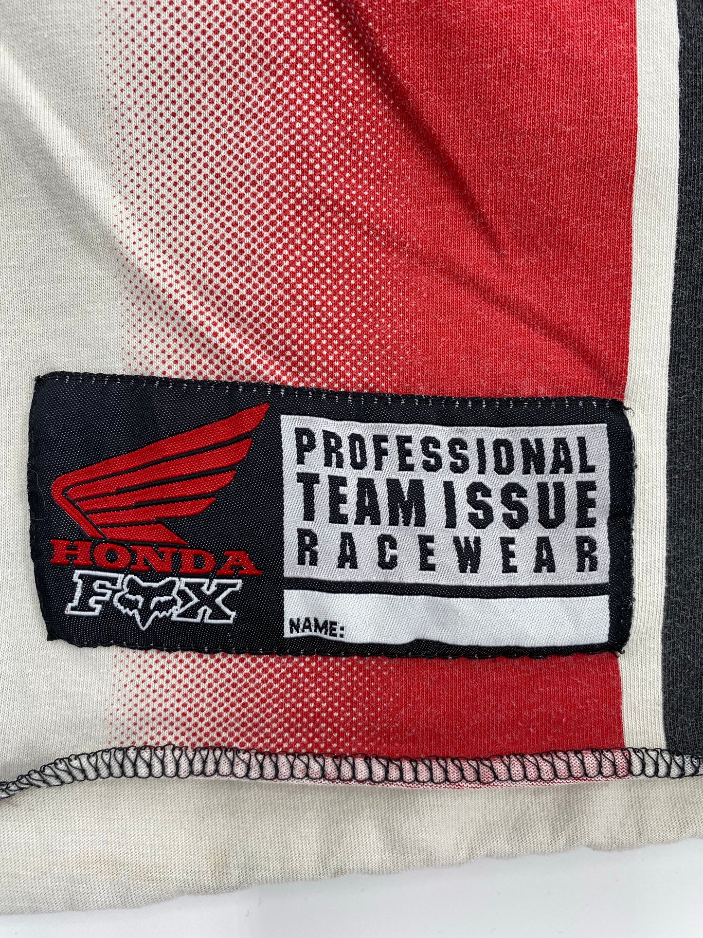 Vintage HONDA FOX Size L Long-Sleeve Racing T-Shirt / k5055