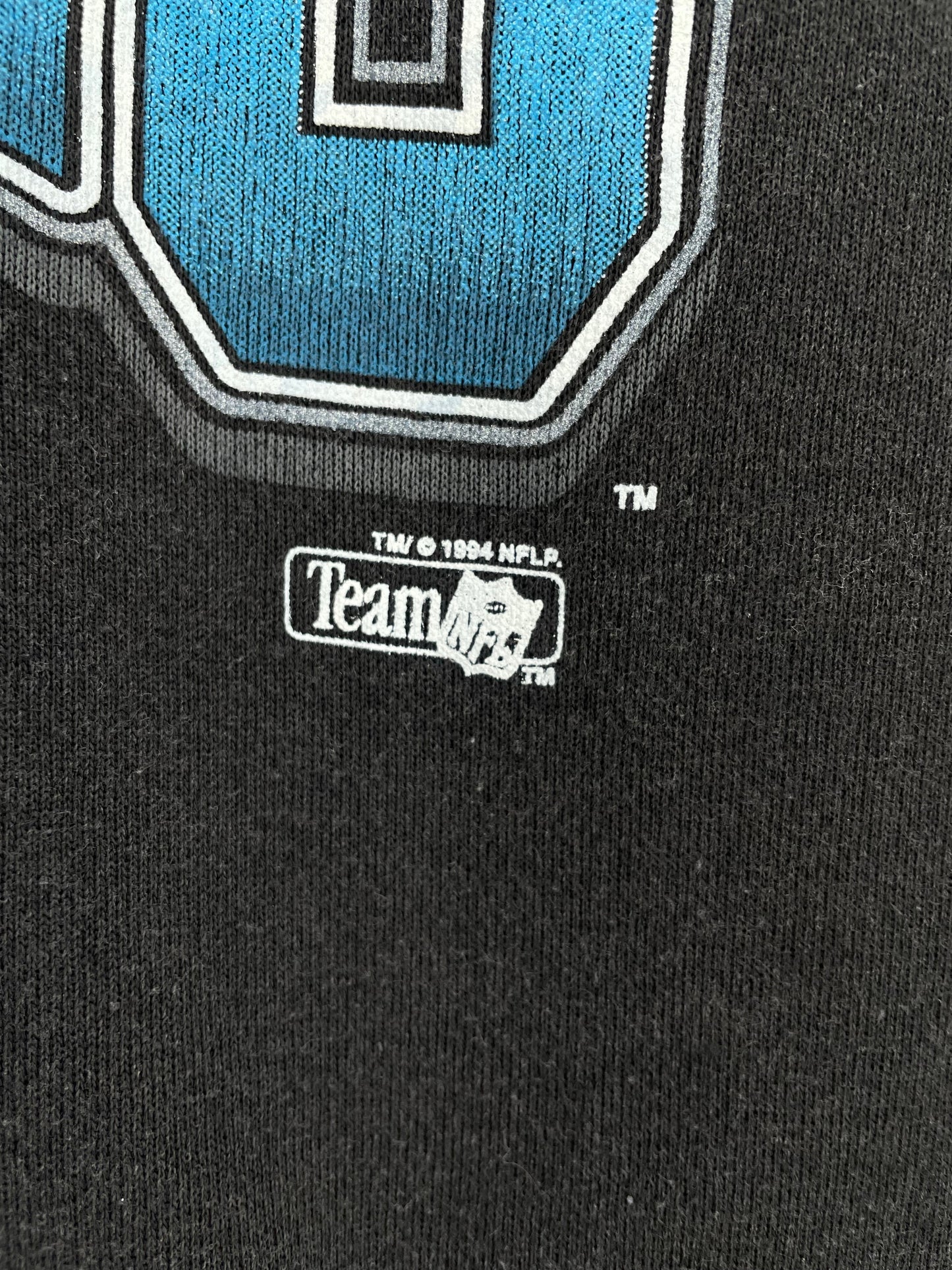 1994 CAROLINA PANTHERS Made in USA Size XXL Vintage NFL Sweat-Shirts / A7999