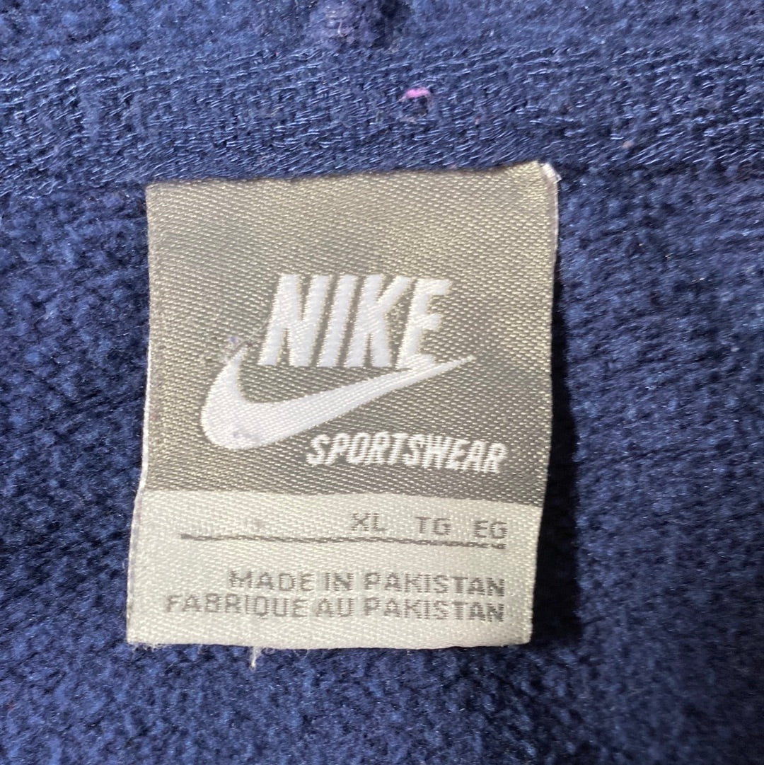 00' NIKE Size XL Vintage Hoodie Sweat-Shirt / A8183