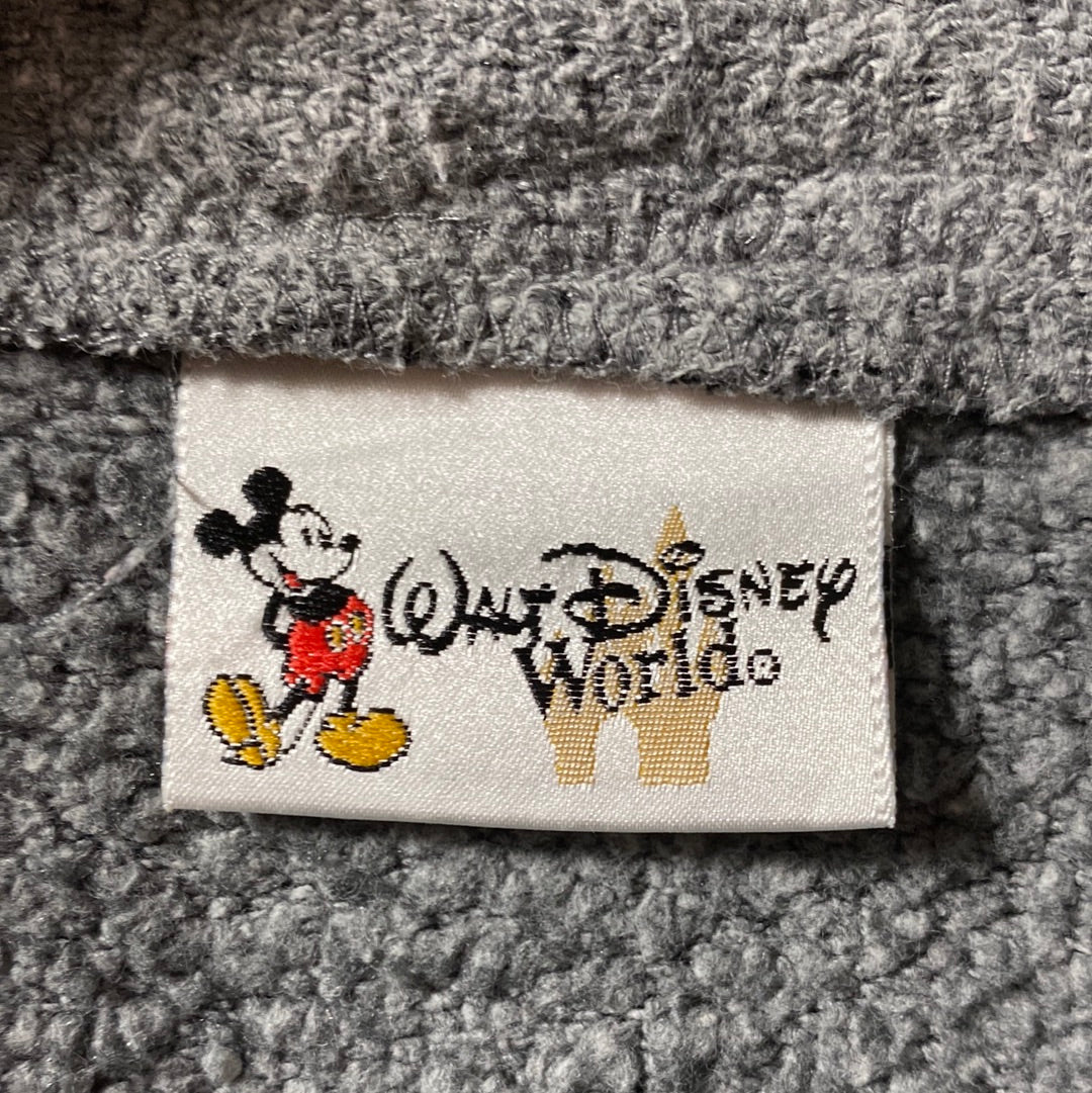 00' WALT DISNEY WORLD Made in USA Size L Vintage Fleece Sweat-shirt / E3364S