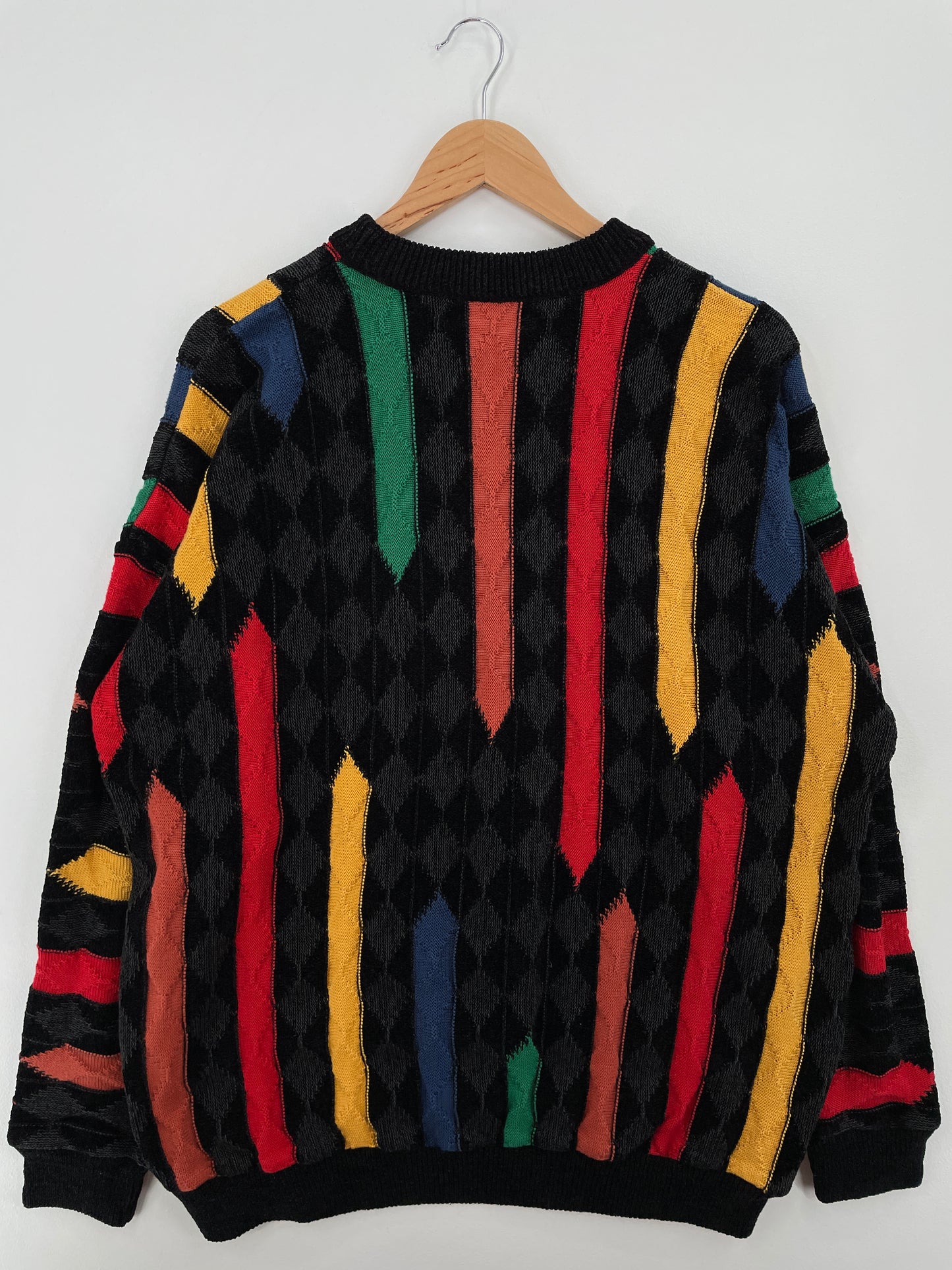 Vintage 3D COOGI- Style Size XXL Knit Sweater / A8266
