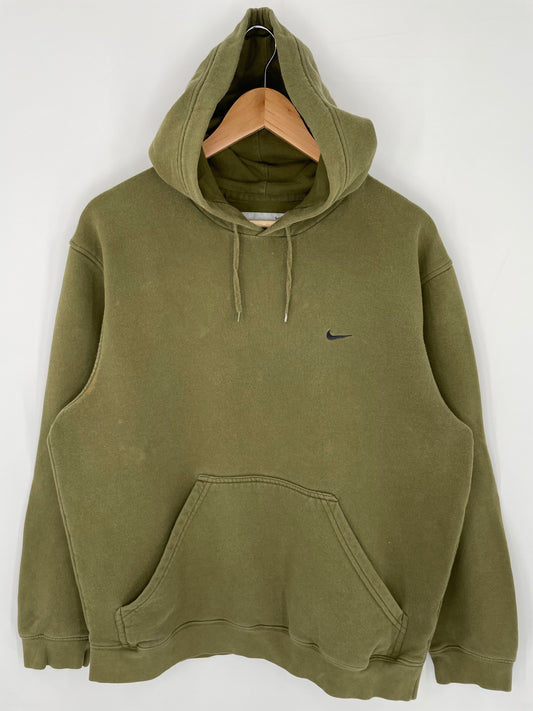 00’ NIKE MINI SWOOSH Size L Vintage Hoodie Sweat-shirt / K9001