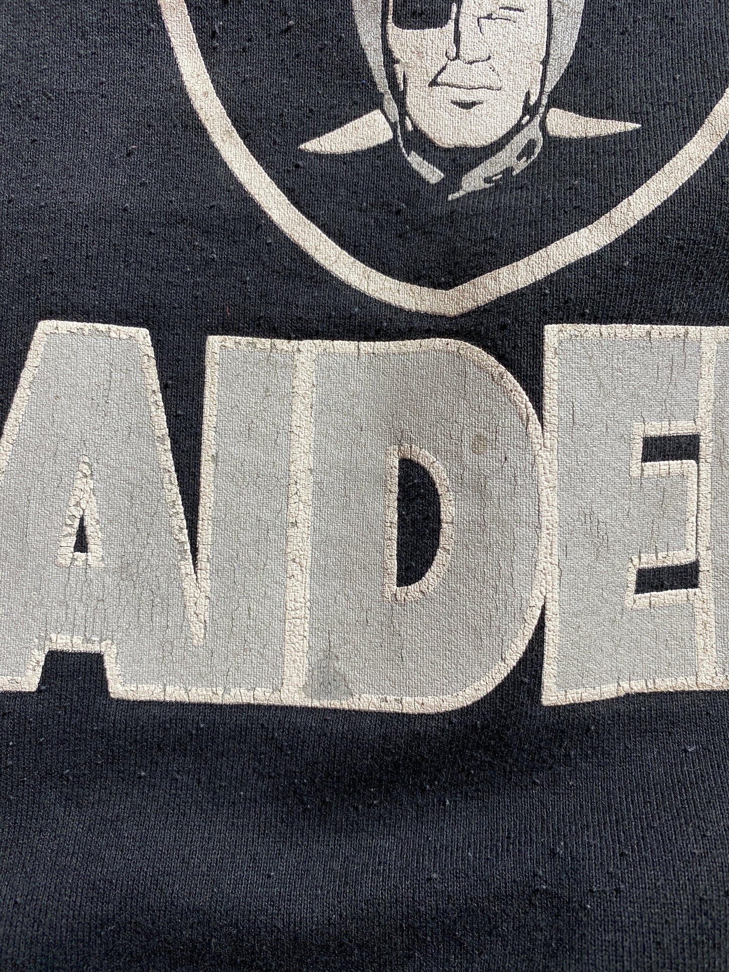 90's LOS ANGELES RAIDERS (No tag) Approx. XL Vintage NFL Sweat Shirts / K2156