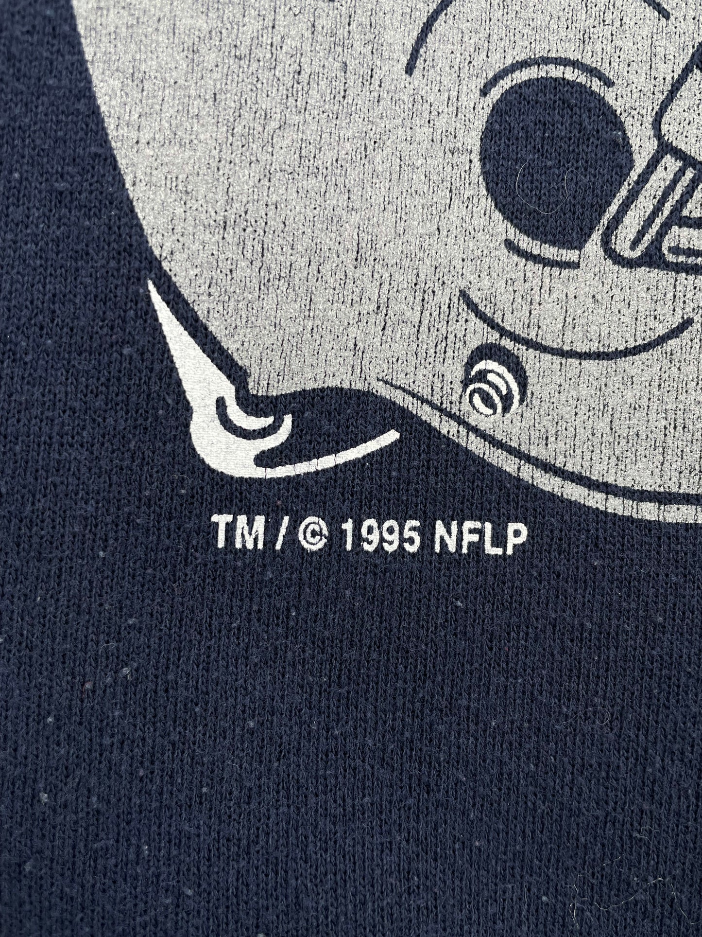 1995' SUPER BOWL DALLAS COWBOYS Made in USA Size XL Vintage NFL Sweat shirt / K5667
